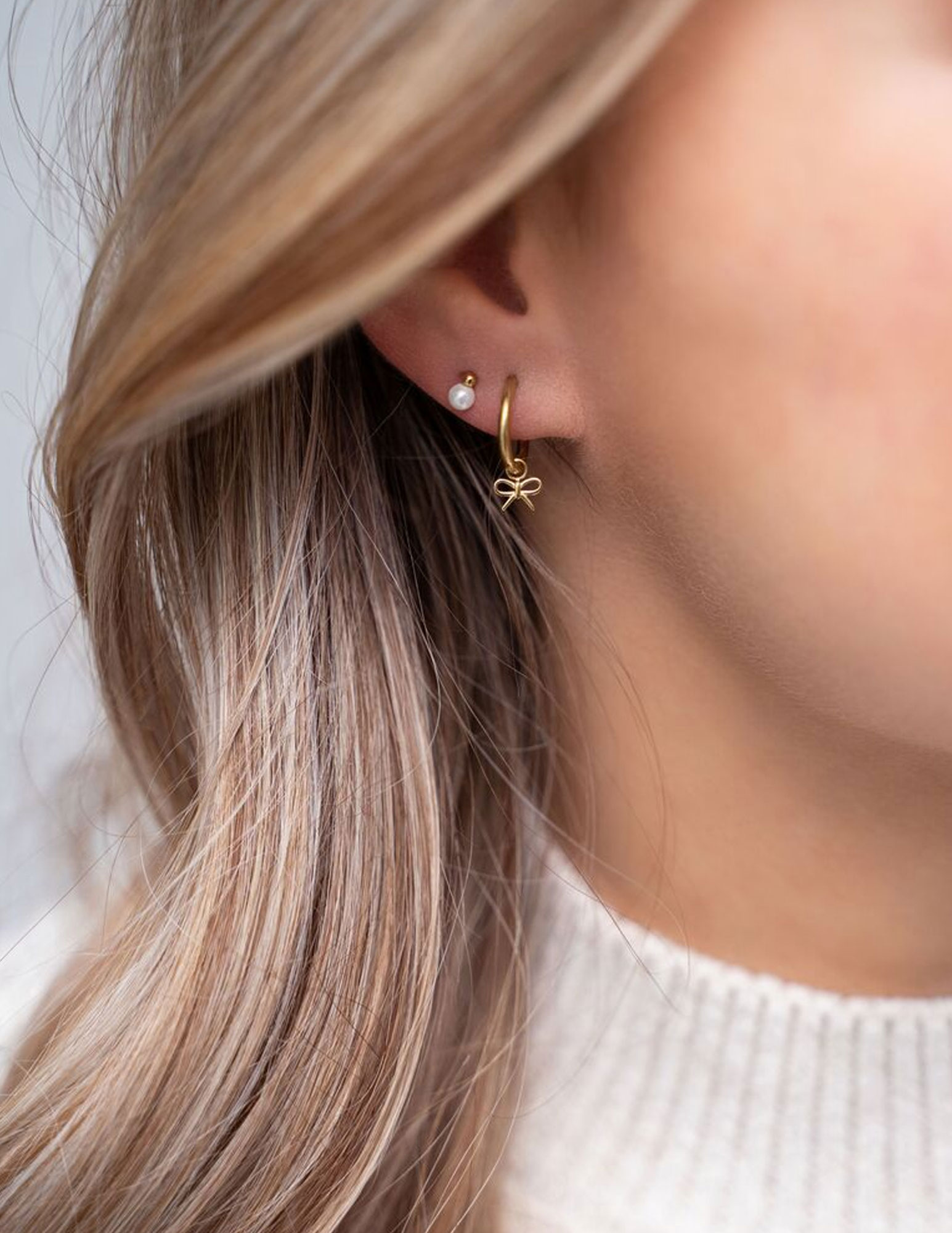 My Jewellery Studs met parels MJ04252 Goud