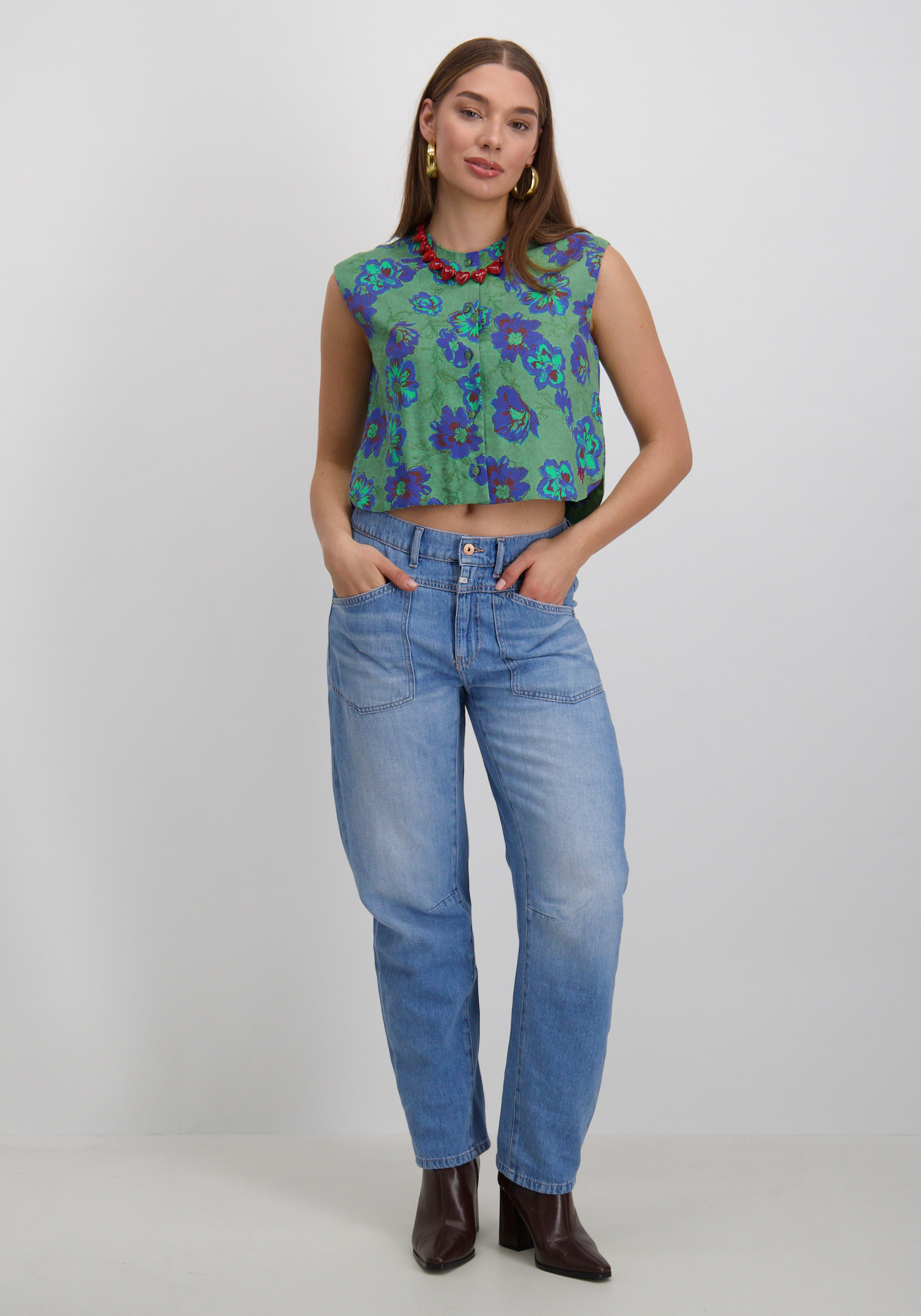 Harper & Yve Gilet Gilly AW25C200 Groen