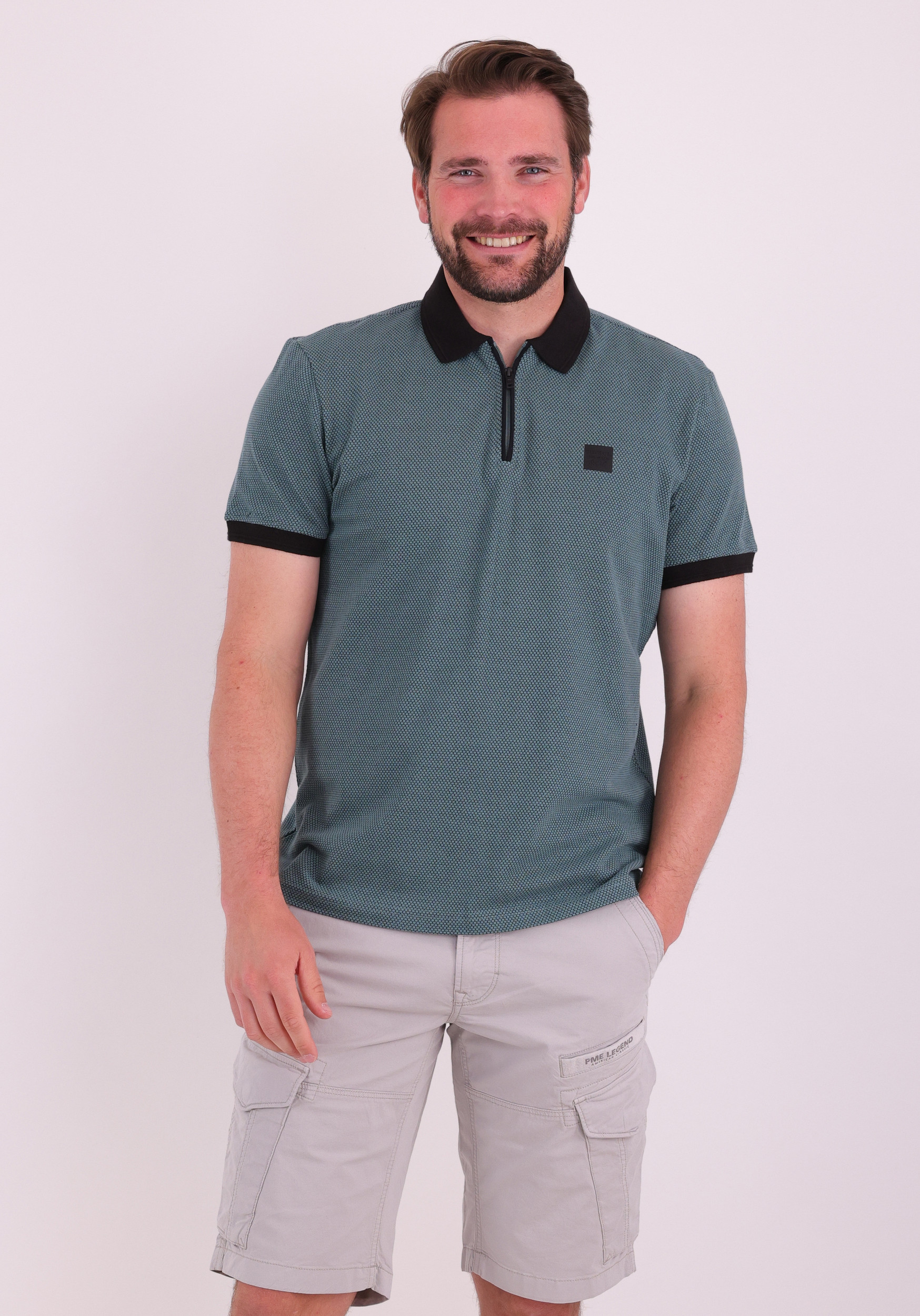 Petrol Polo M-1060-POL907 Groen