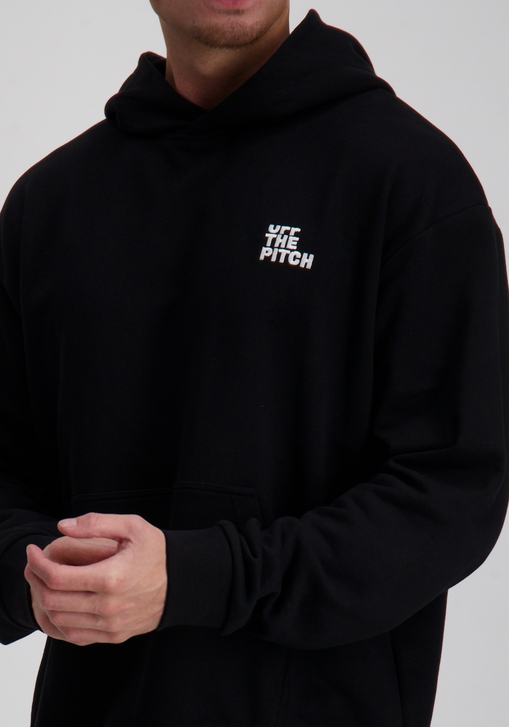 Off The Pitch Hoodie 3D Off OTP253067 Zwart