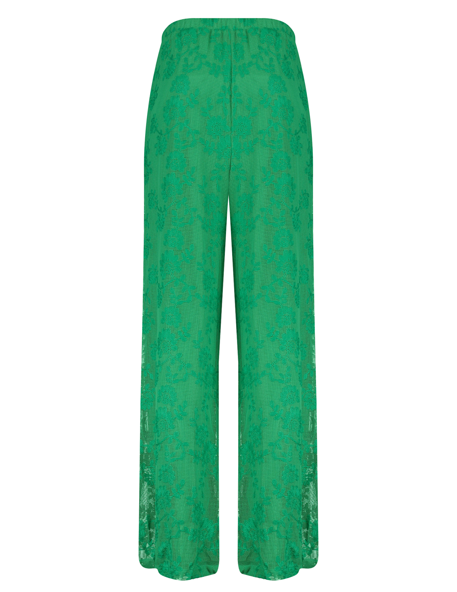 Refined Department Knitted wide leg pants Mara R2503128647 Groen