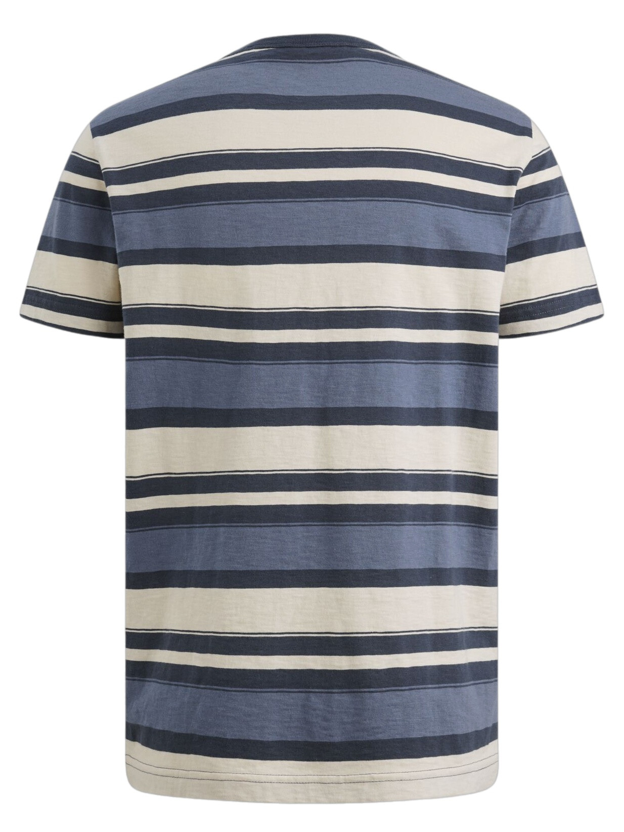 PME Legend T-shirt gestreept PTSS2603589 Blauw