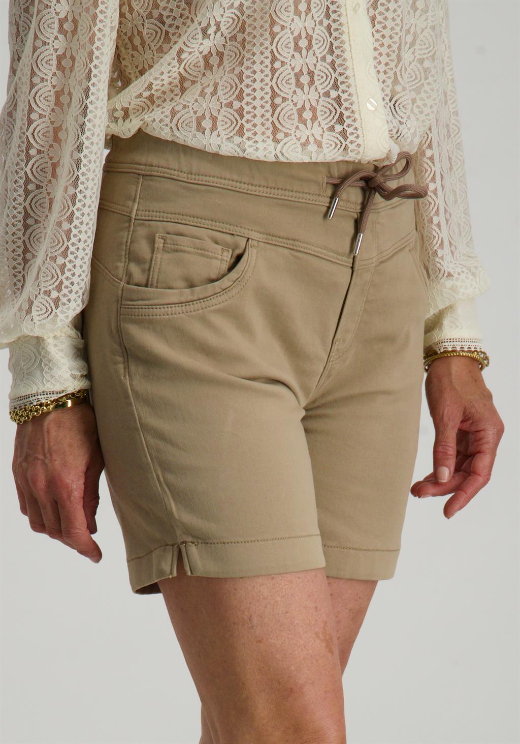 Cup of Joe Korte broek Alice Taupe