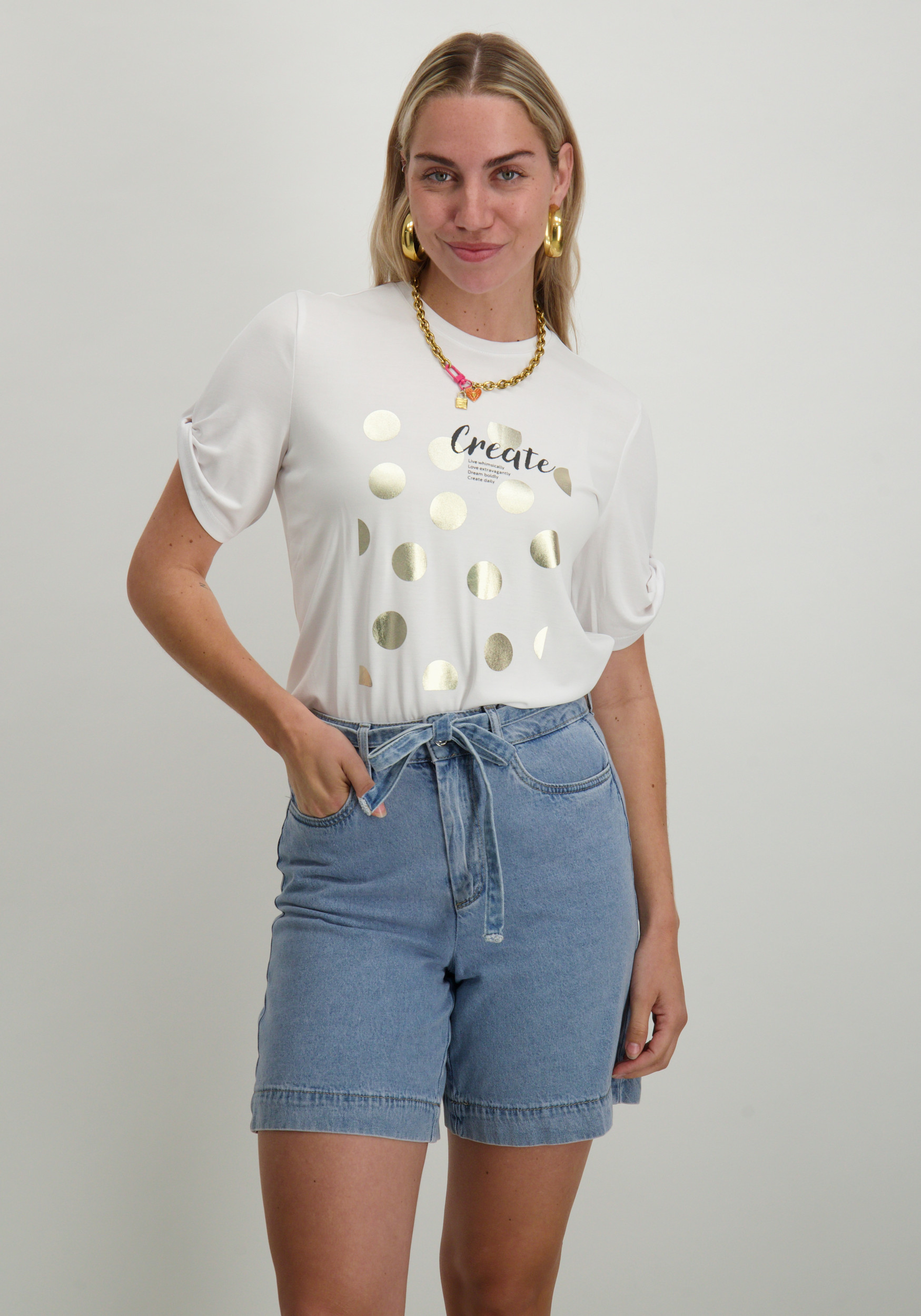 Only T-shirt Free 15349921 Wit