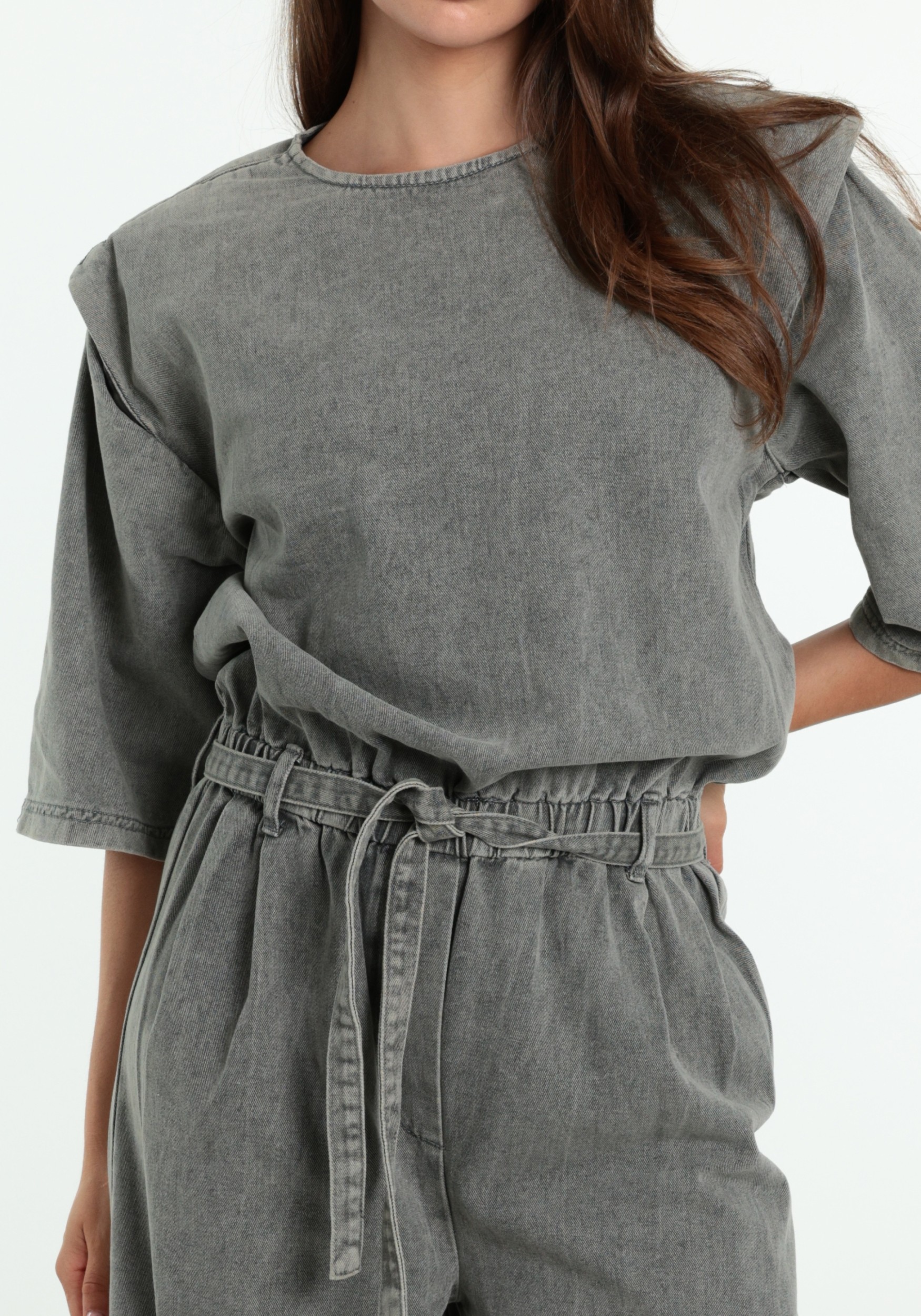 Refined Department Jumpsuit Mona R2608370027 Grijs
