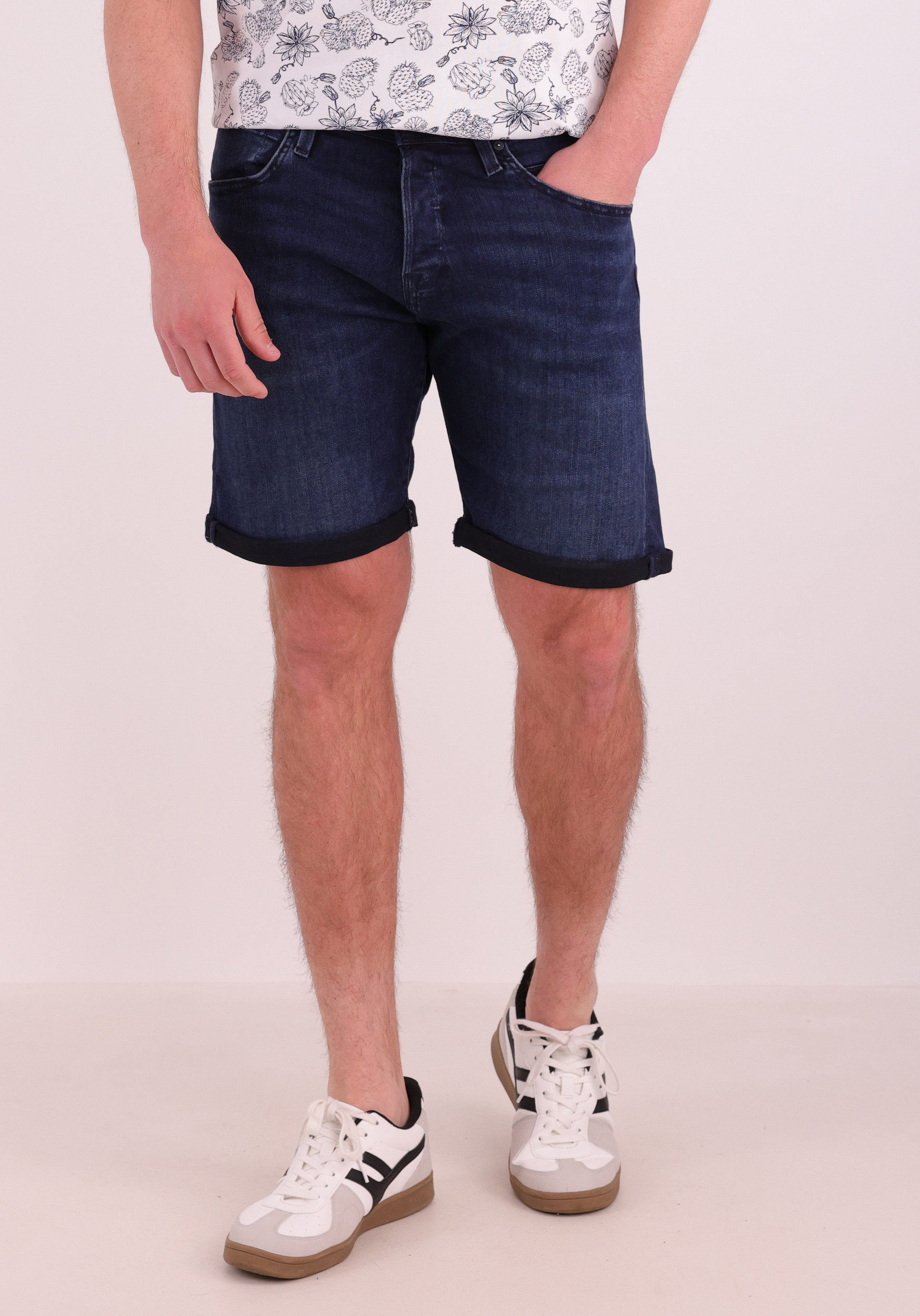 JACK & JONES Short Rick 12269608 Jeans blauw