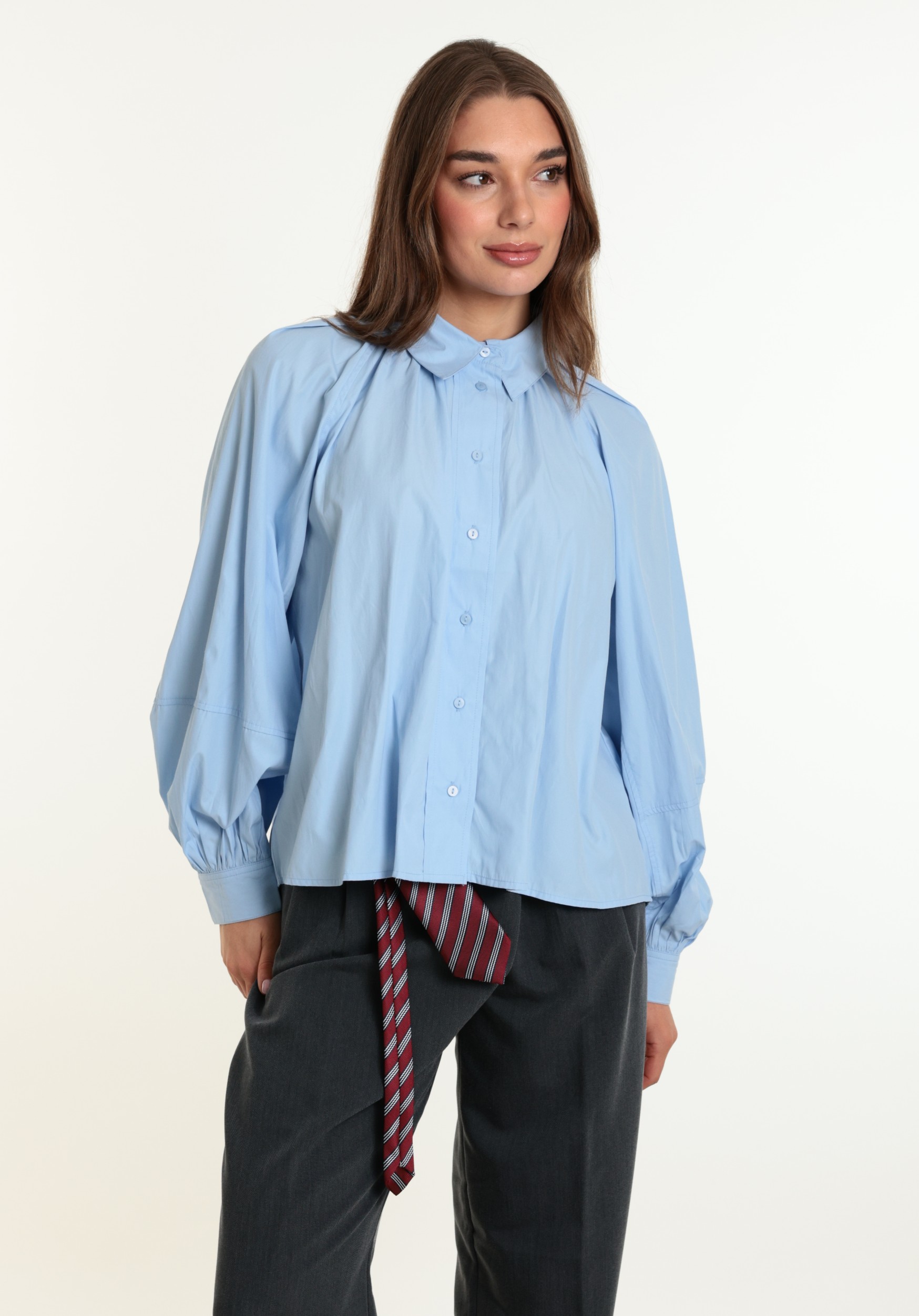 ONLY Blouse River 15370568 Blauw