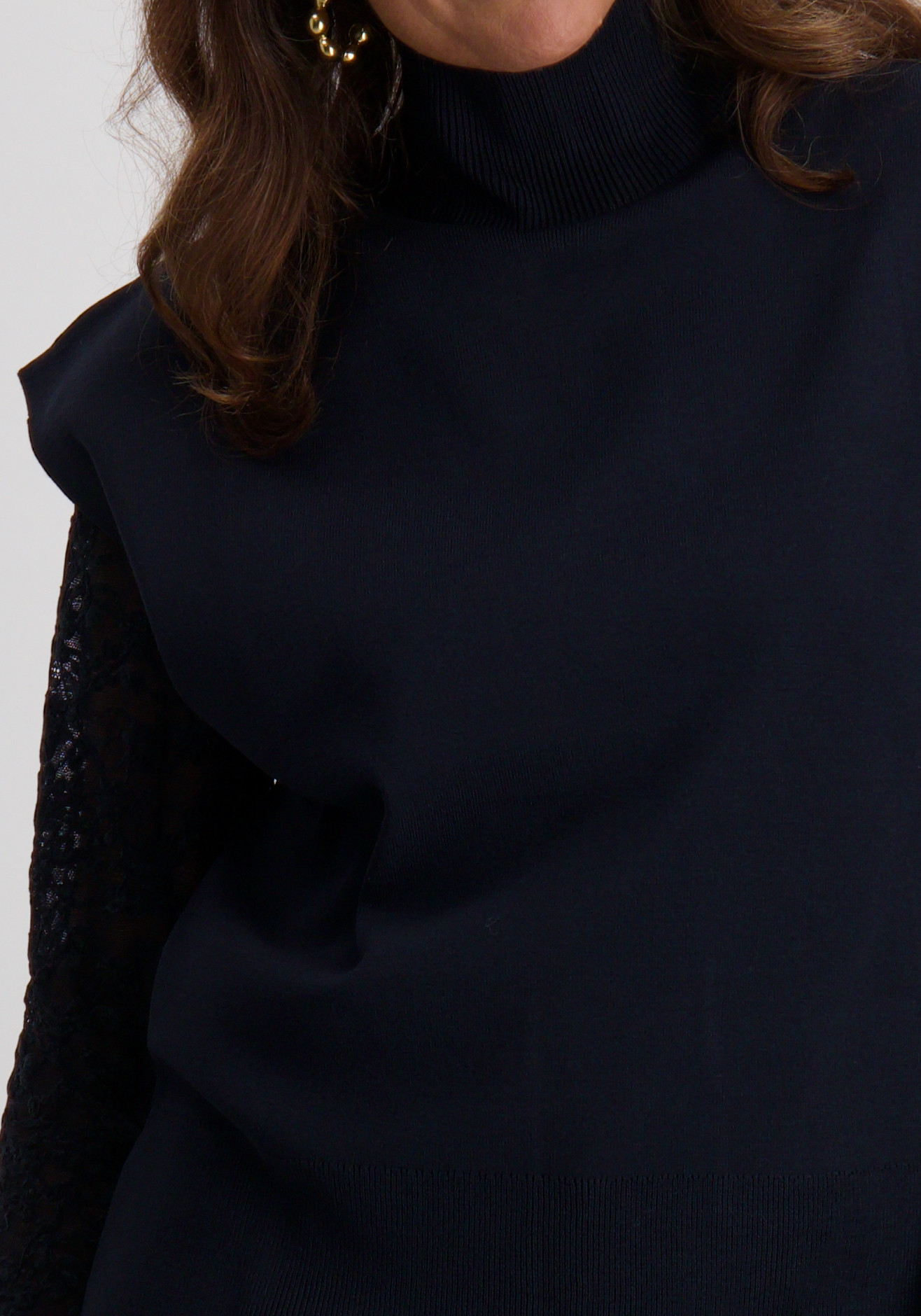 Jansen Amsterdam Trui BRACHA W25 Donker blauw