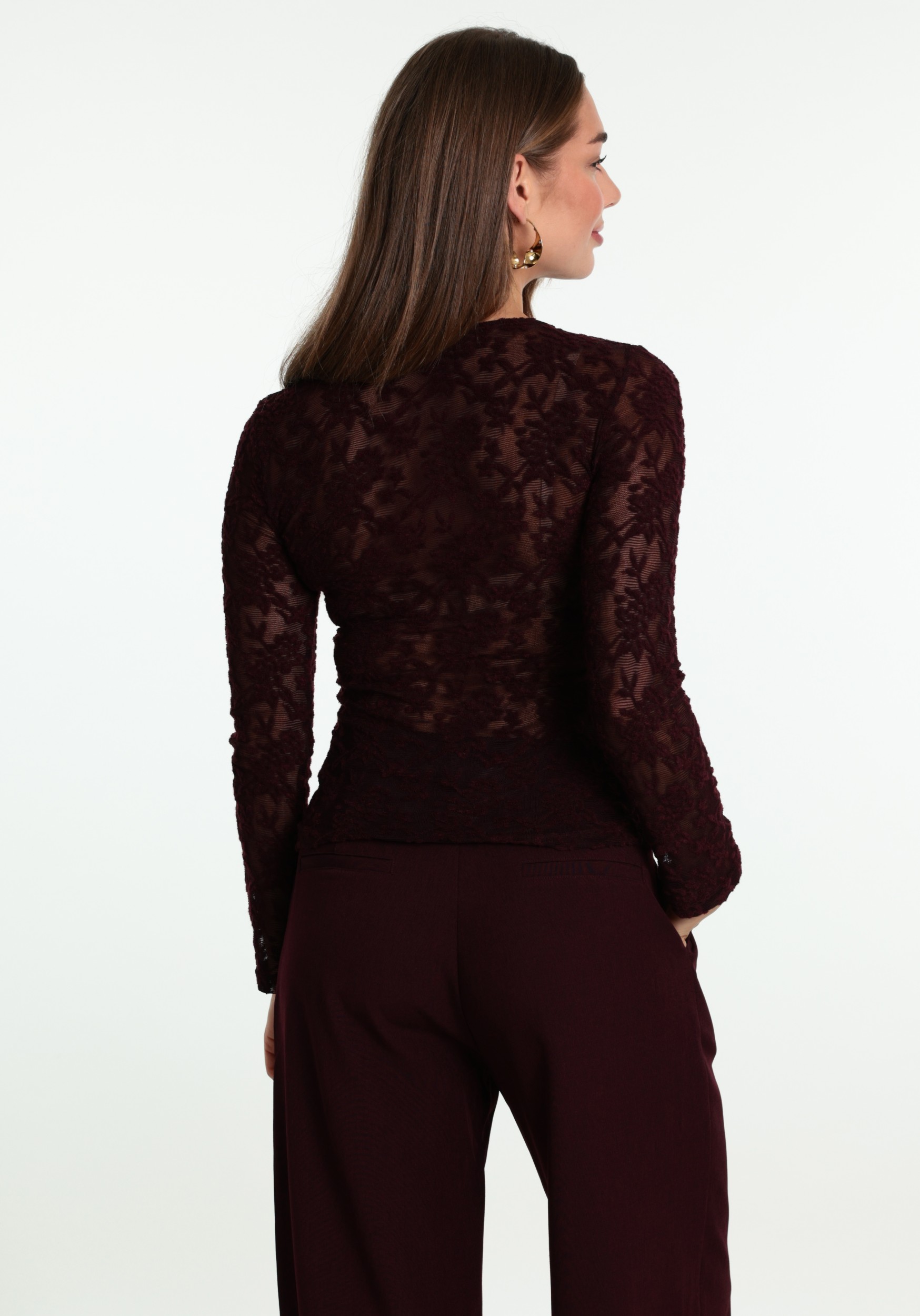 ONLY Top Blaise 15356155 Donker Paars