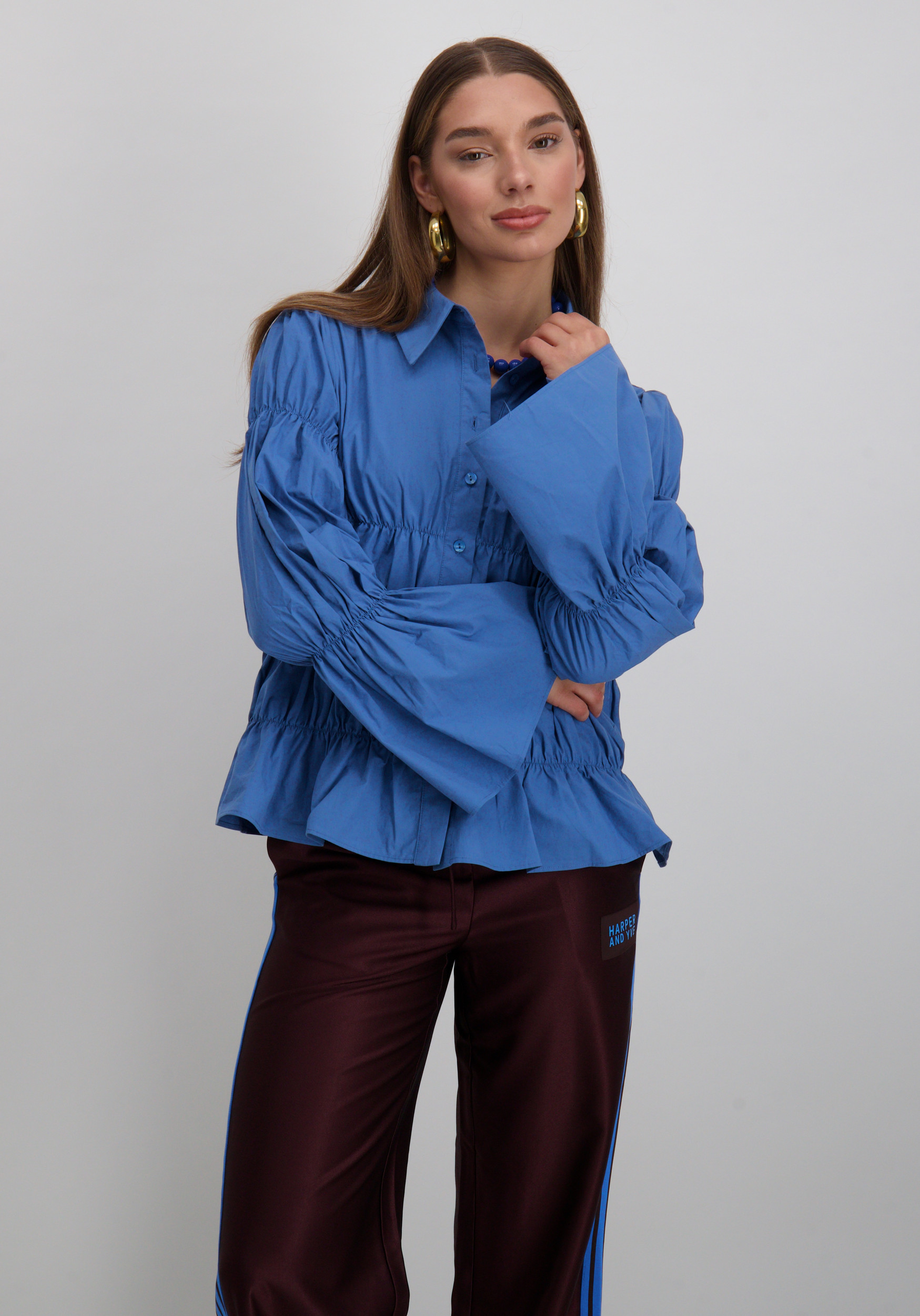 Harper & Yve Blouse Senna AW25P616 Blauw
