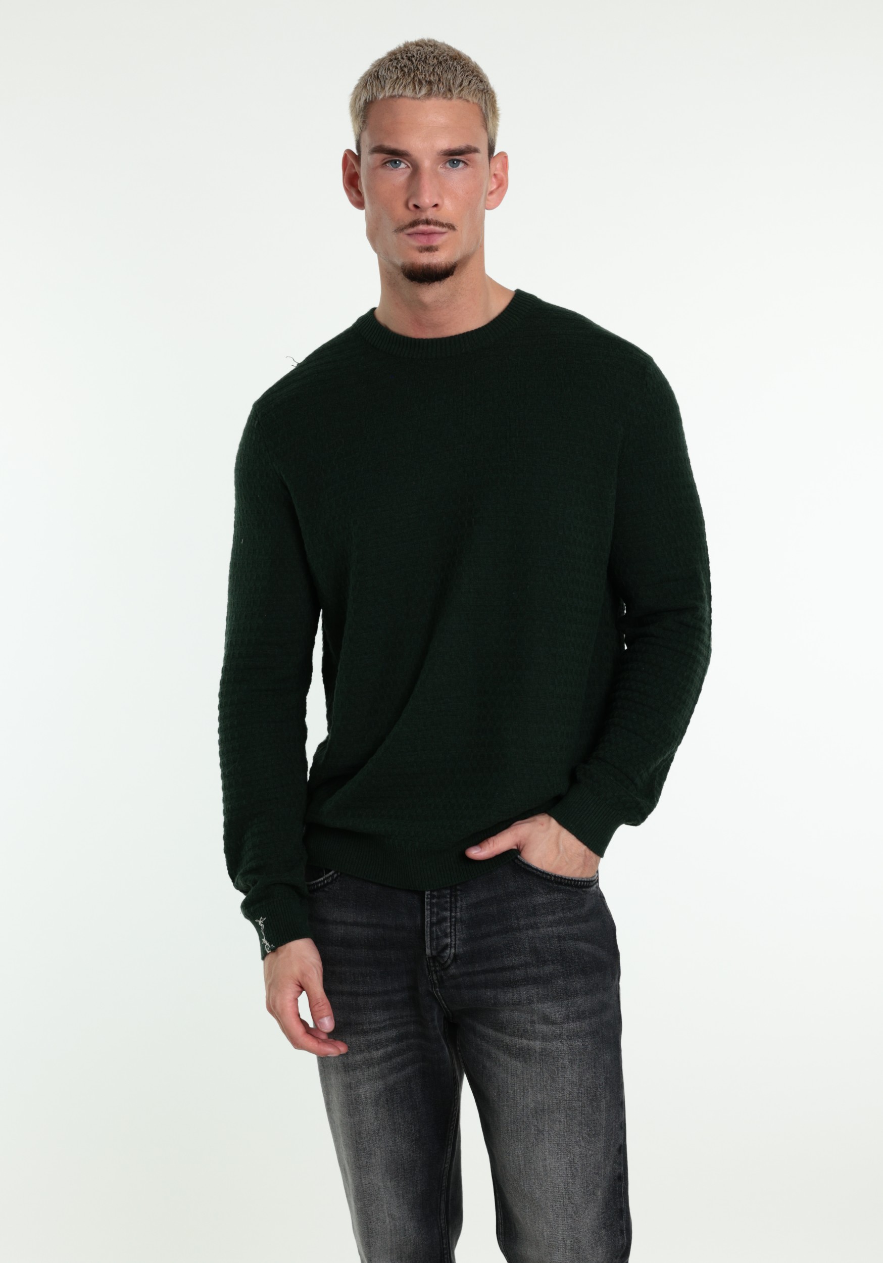 ONLY & SONS Trui Loui 22038965 Donker groen