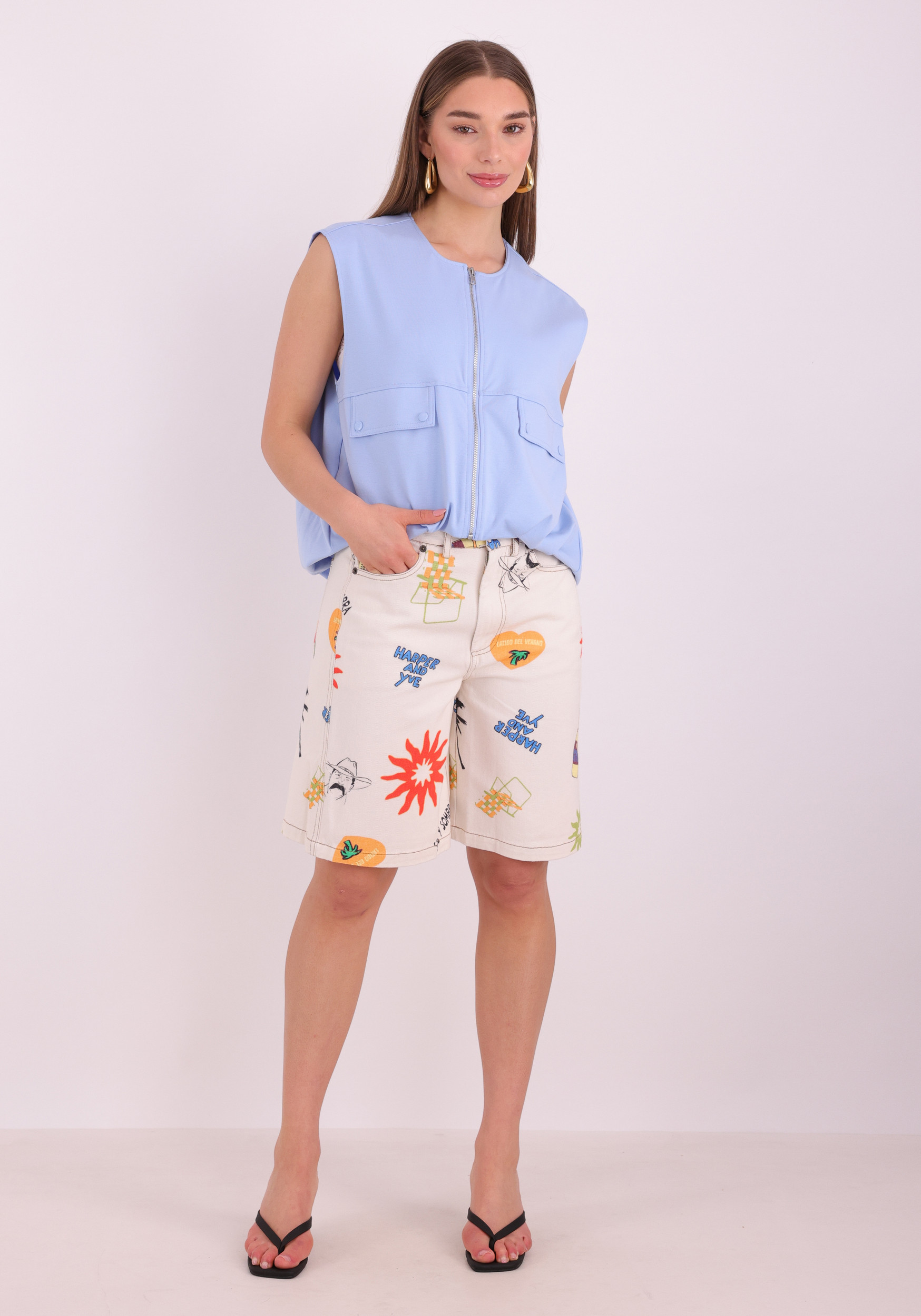 Harper & Yve Short Fayra HS6C107 Ecru
