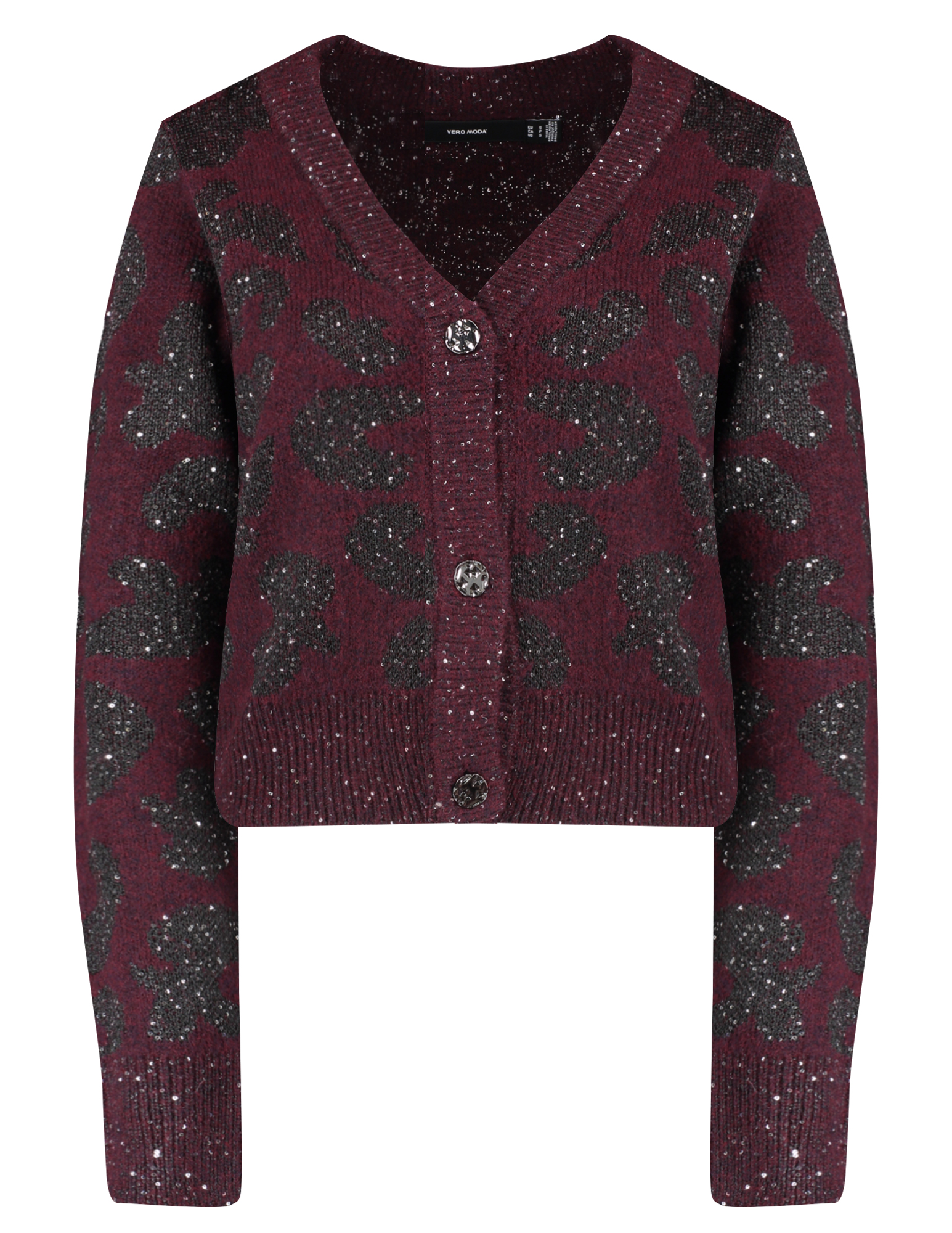 Vero moda Vest Zuzu 10339337 Bordeaux