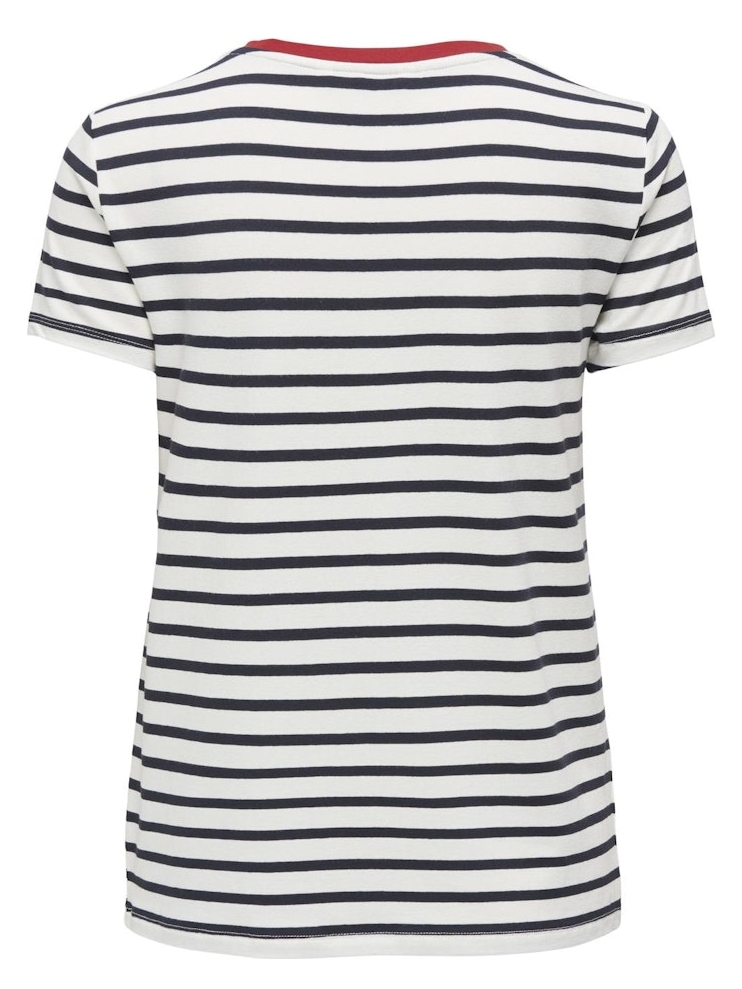 Only T-shirt Heart life 15318959 Wit design