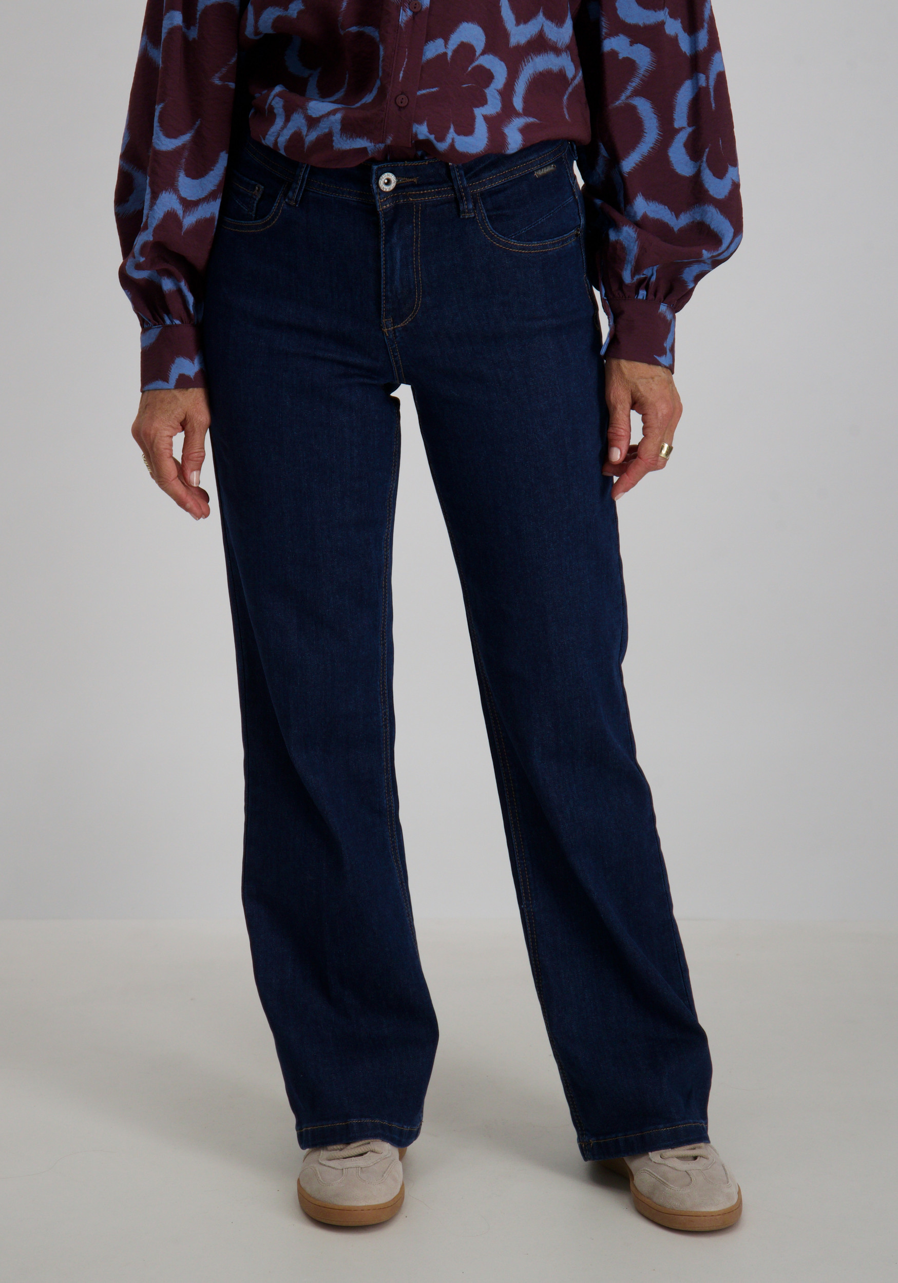 Red Button Jeans Colette SRB4334 AW25 Donker blauw