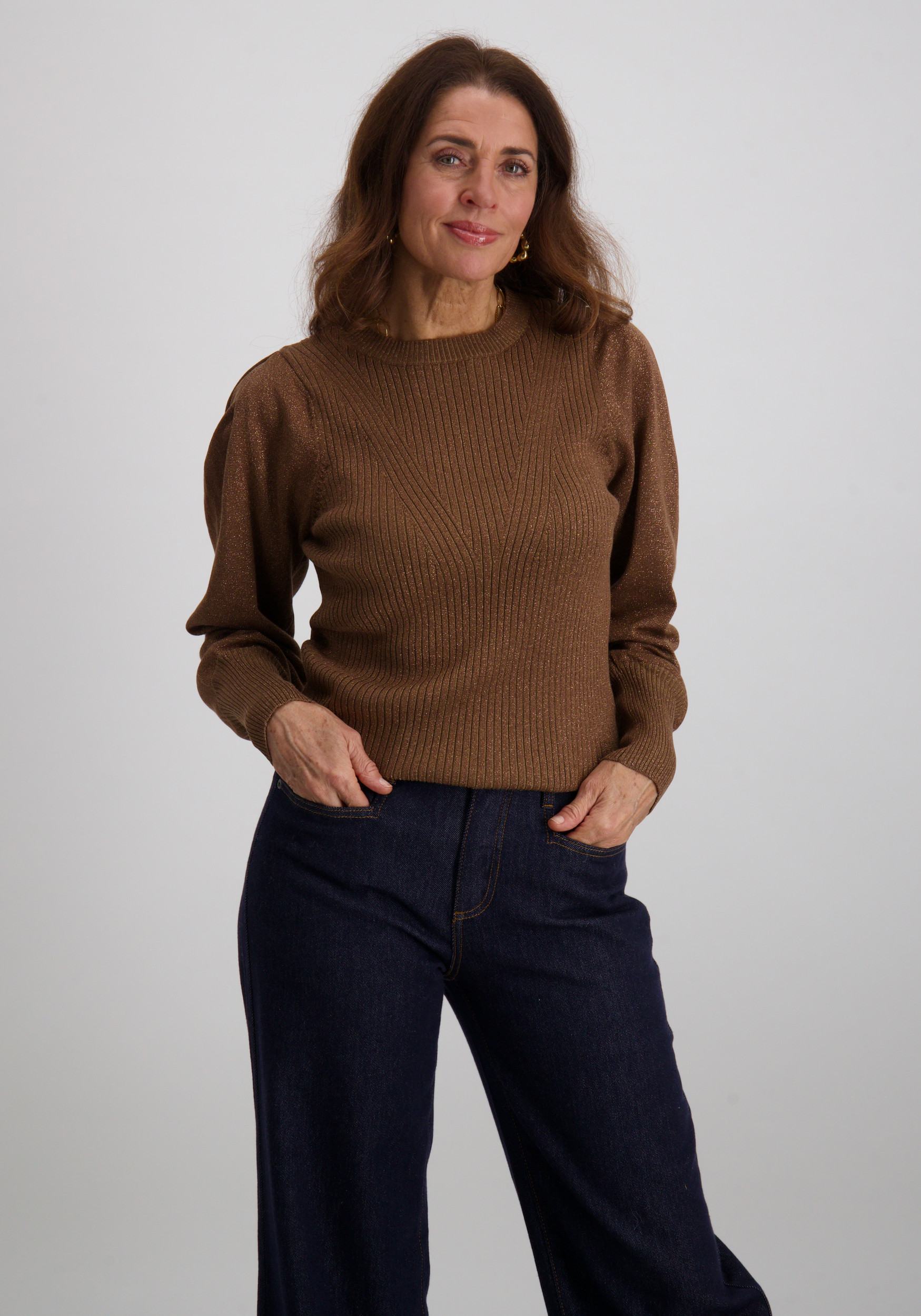 Geisha Trui 54530-14 Bruin