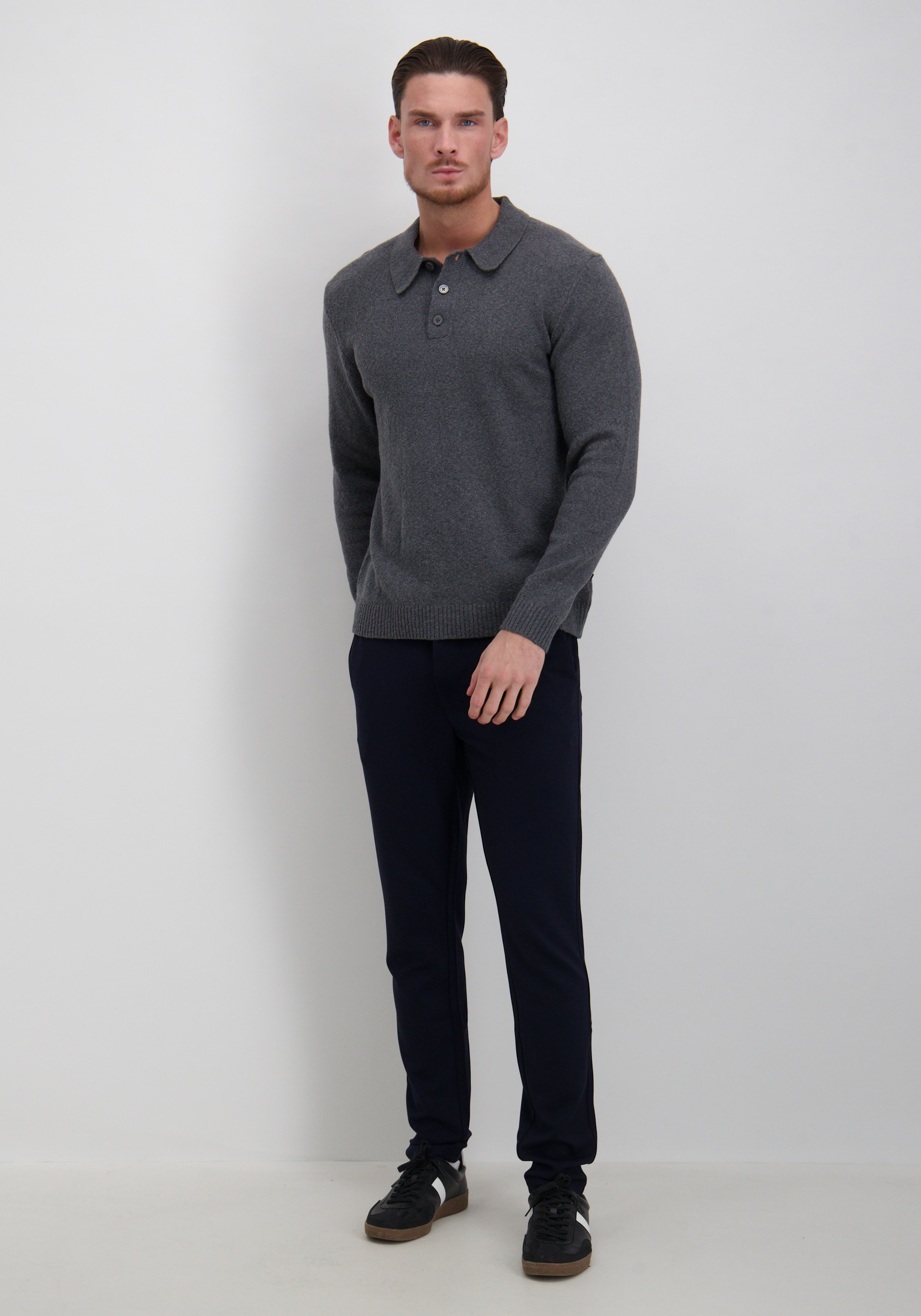 Jack & jones Trui Blamaverick 12286144 Grijs