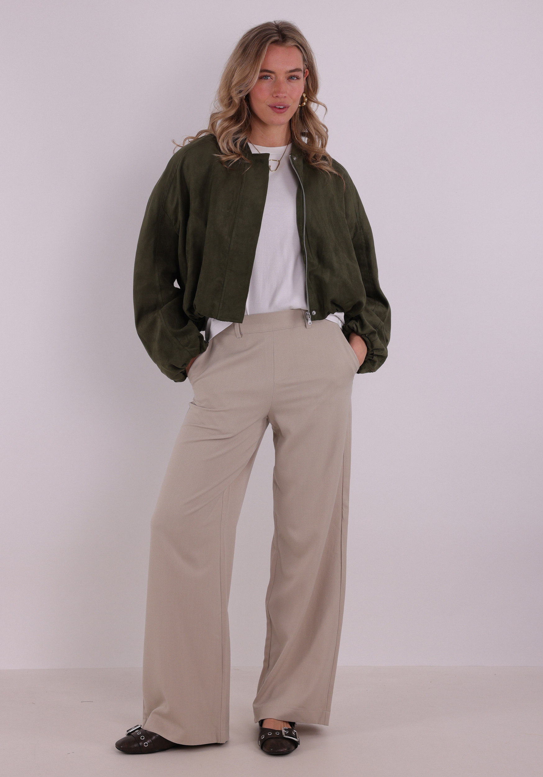 Kaffe Clothing Broek Valley 10511085 Beige