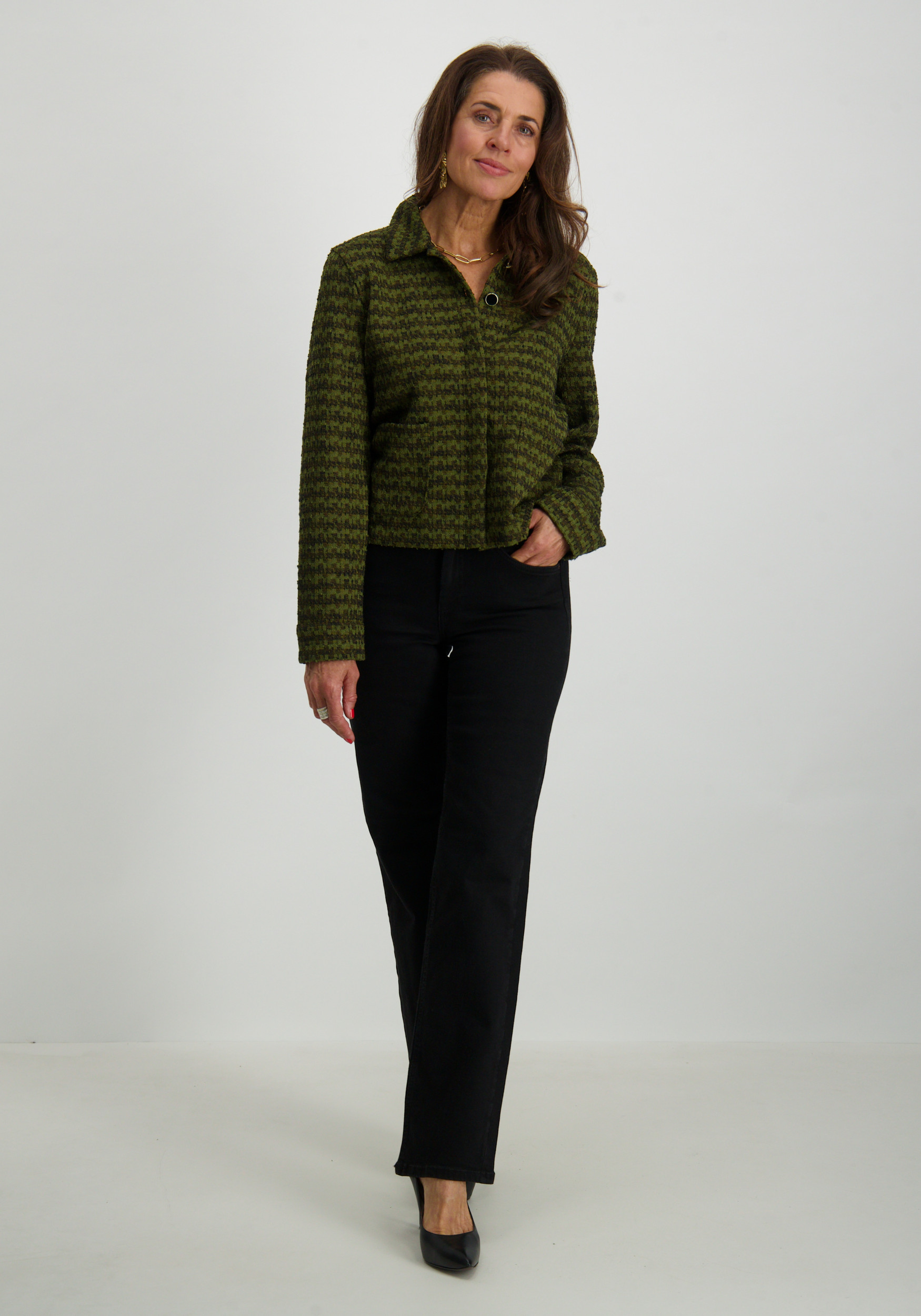 Only Jeans Blush Straight 15330777 Zwart