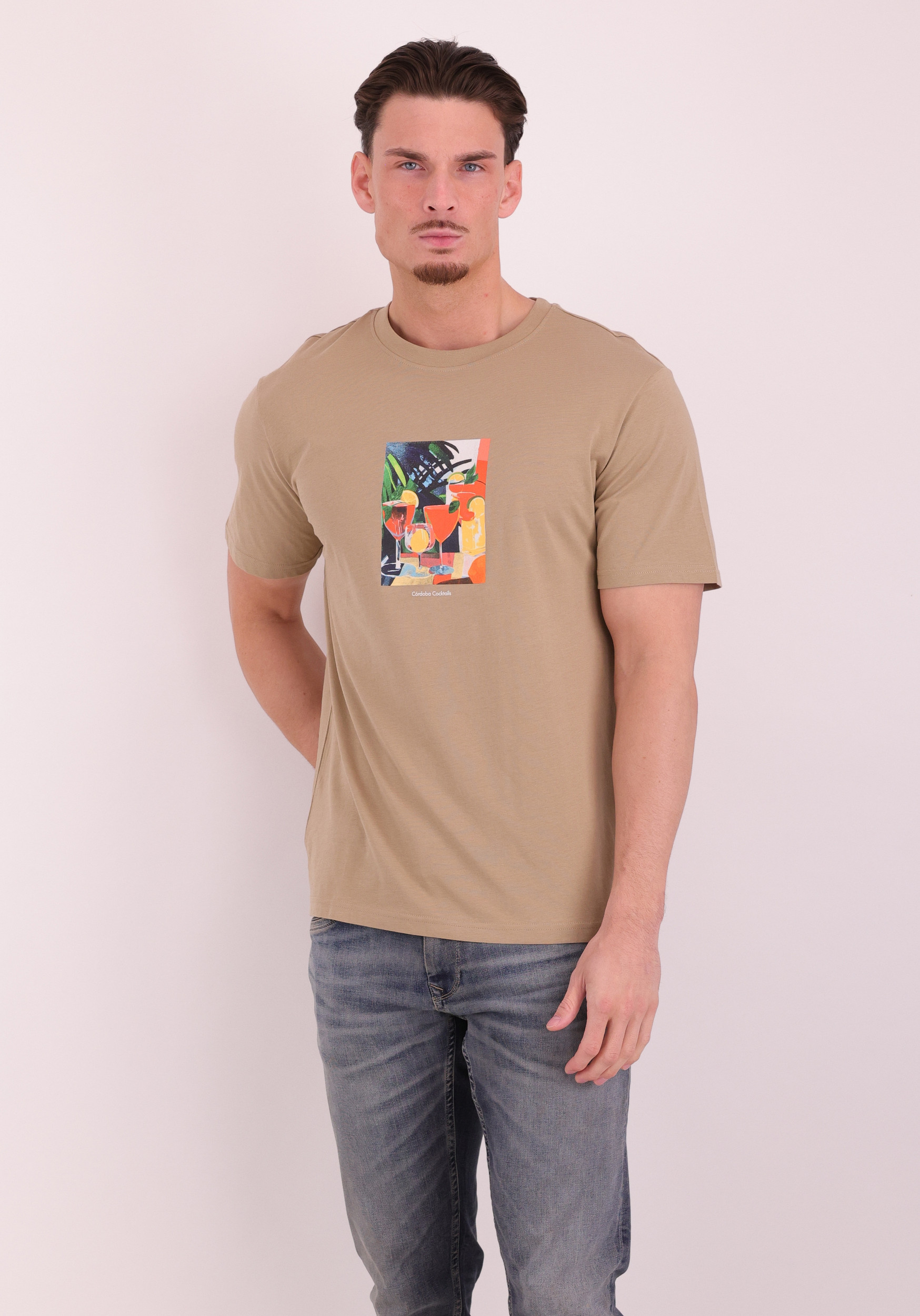 ONLY & SONS T-shirt Stillo 22039618 Beige
