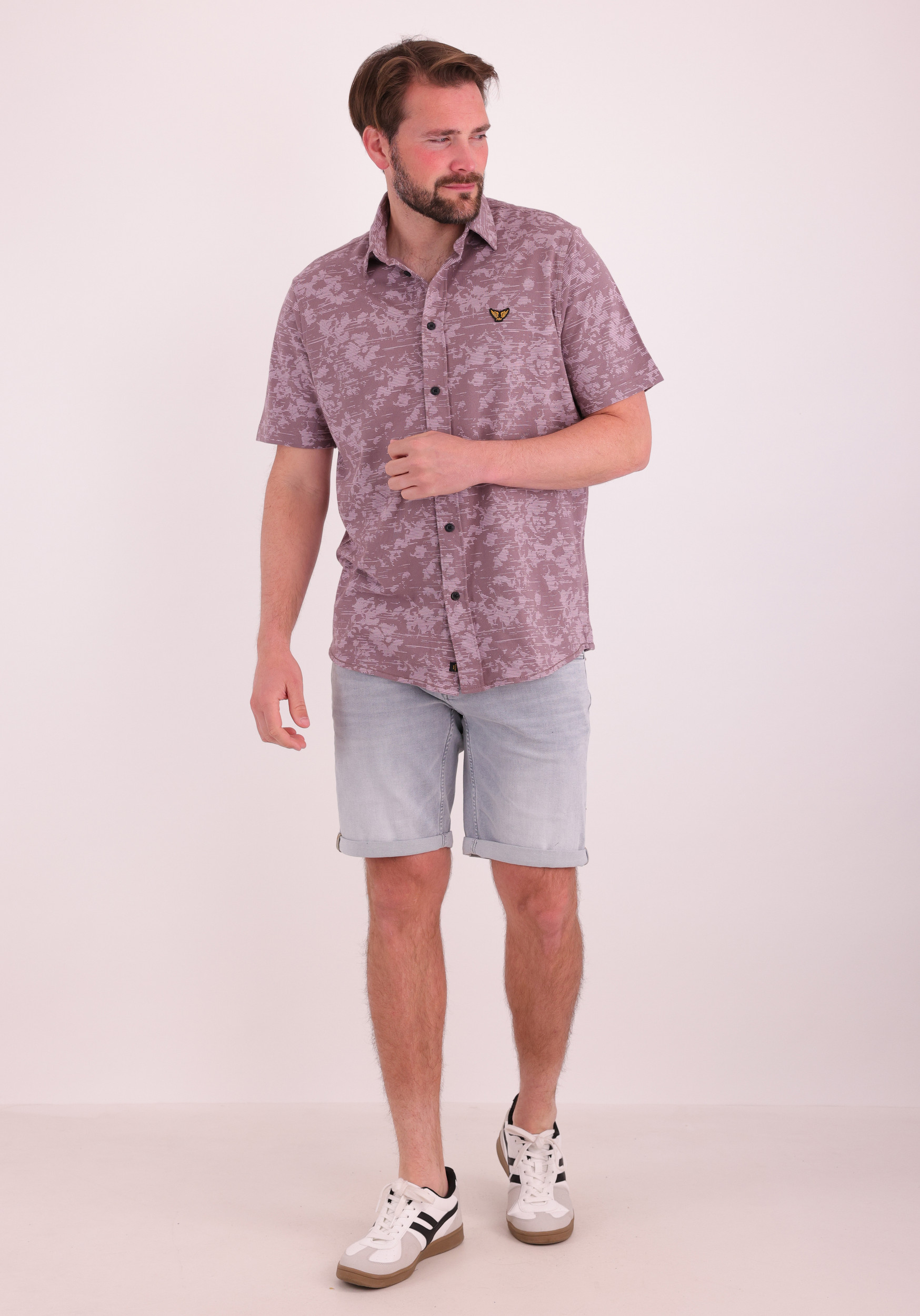 PME Legend Overhemd PSIS2603254 Licht paars