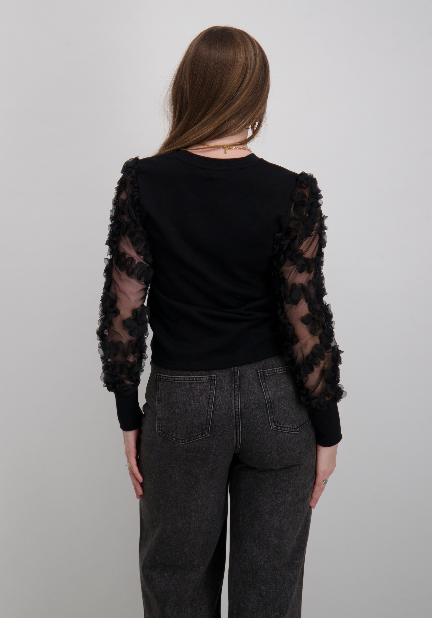 Jacqueline de jonge Sweater Fairview 15220558 Zwart