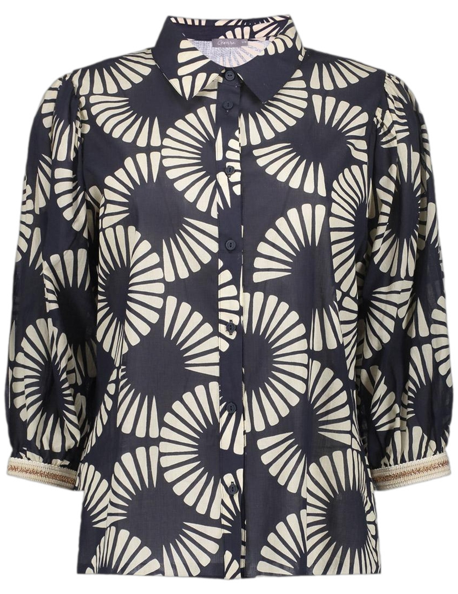 Geisha Blouse 63208-20 Zwart