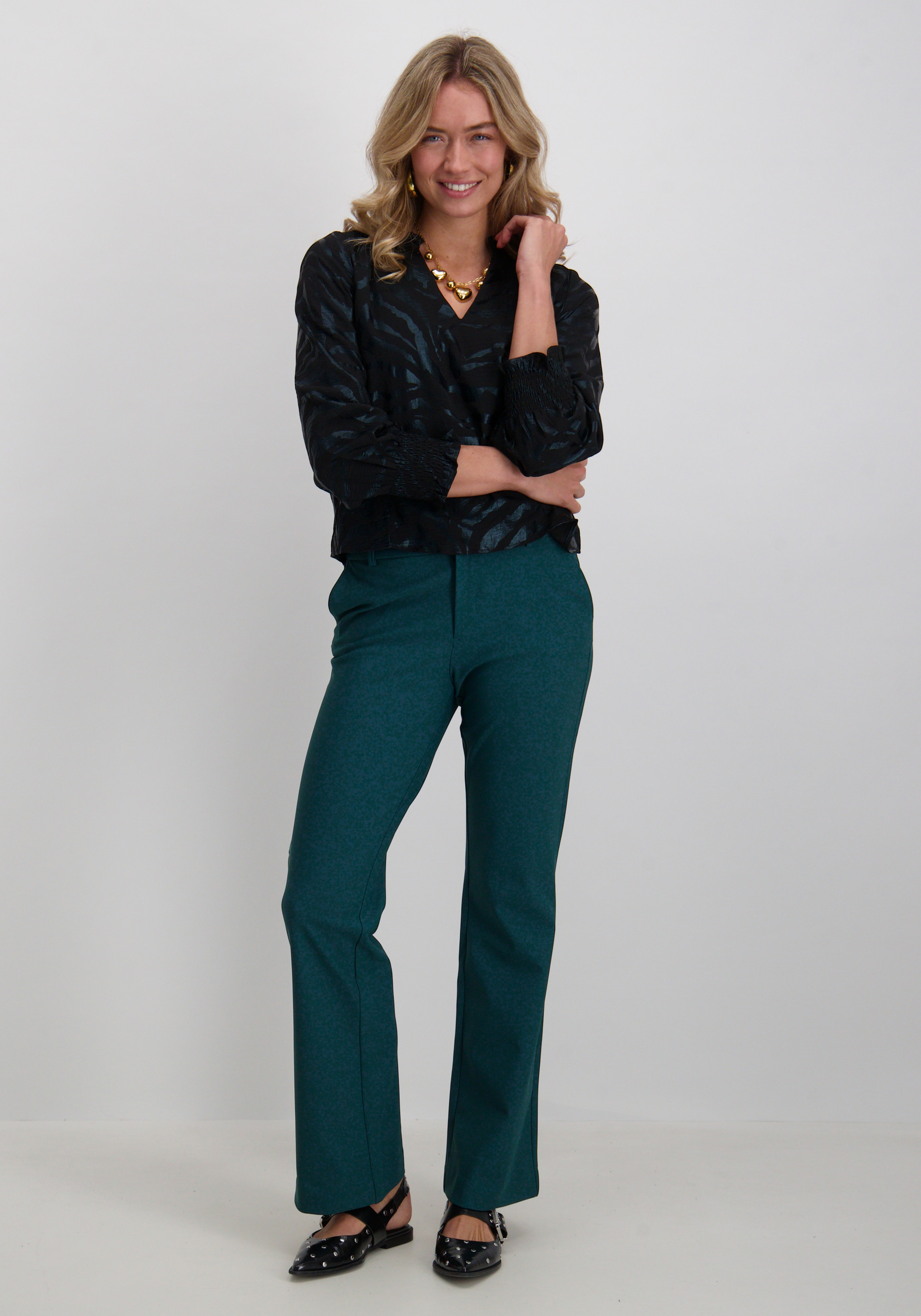 Vero moda Blouse Carla 10335240 Zwart