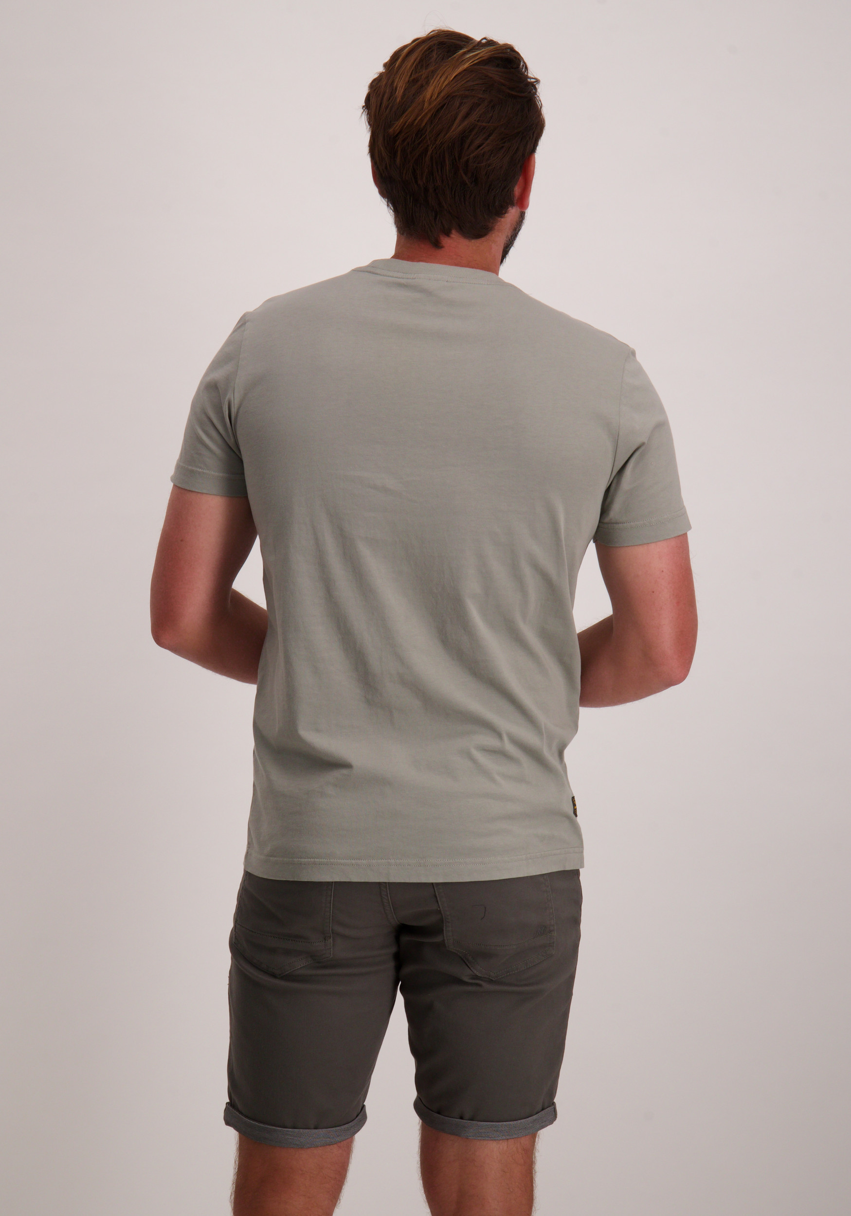 PME Legend T-shirt printed PTSS2505572 Licht groen