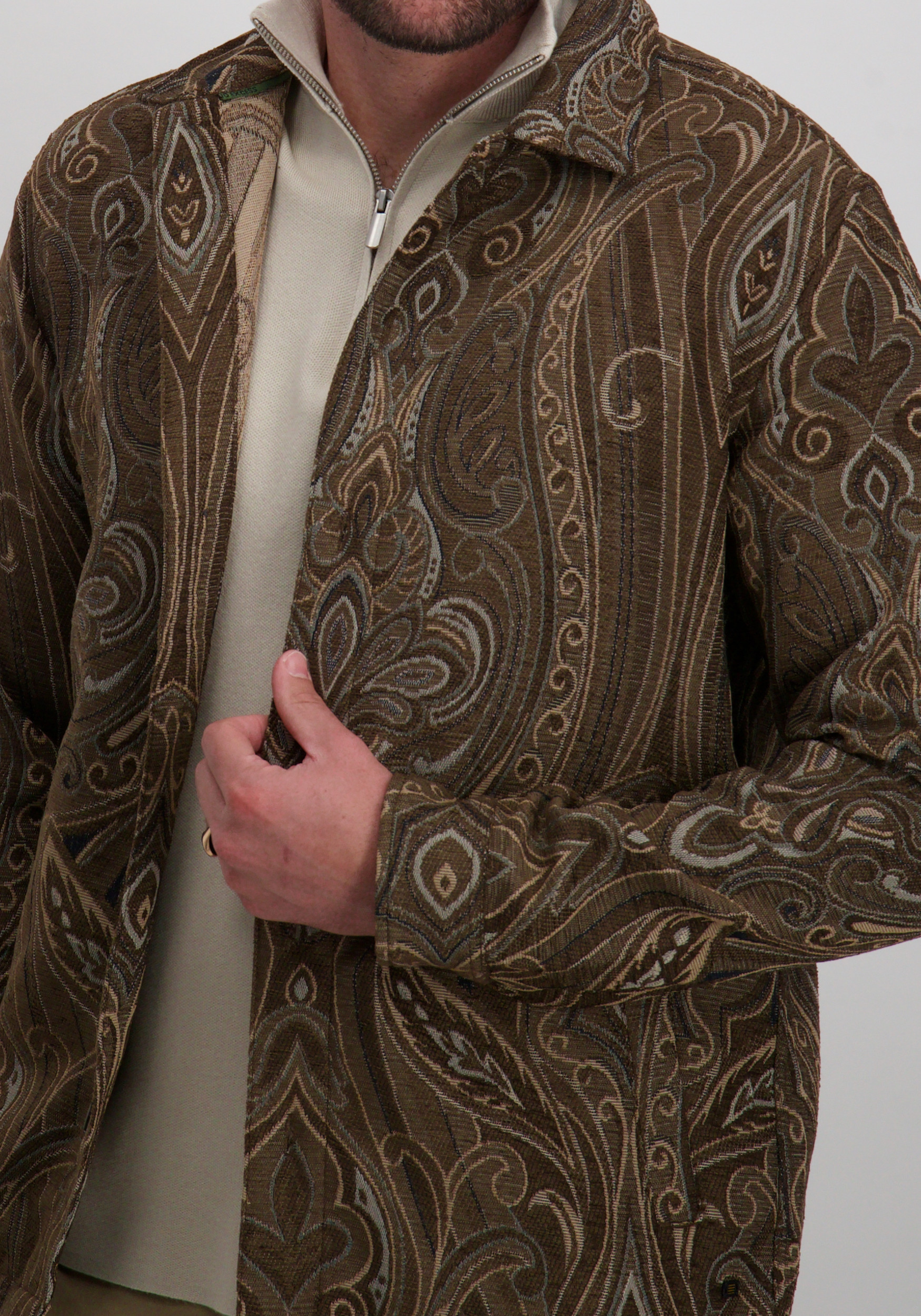 No Excess Overshirt all-over print 29530905 Bruin