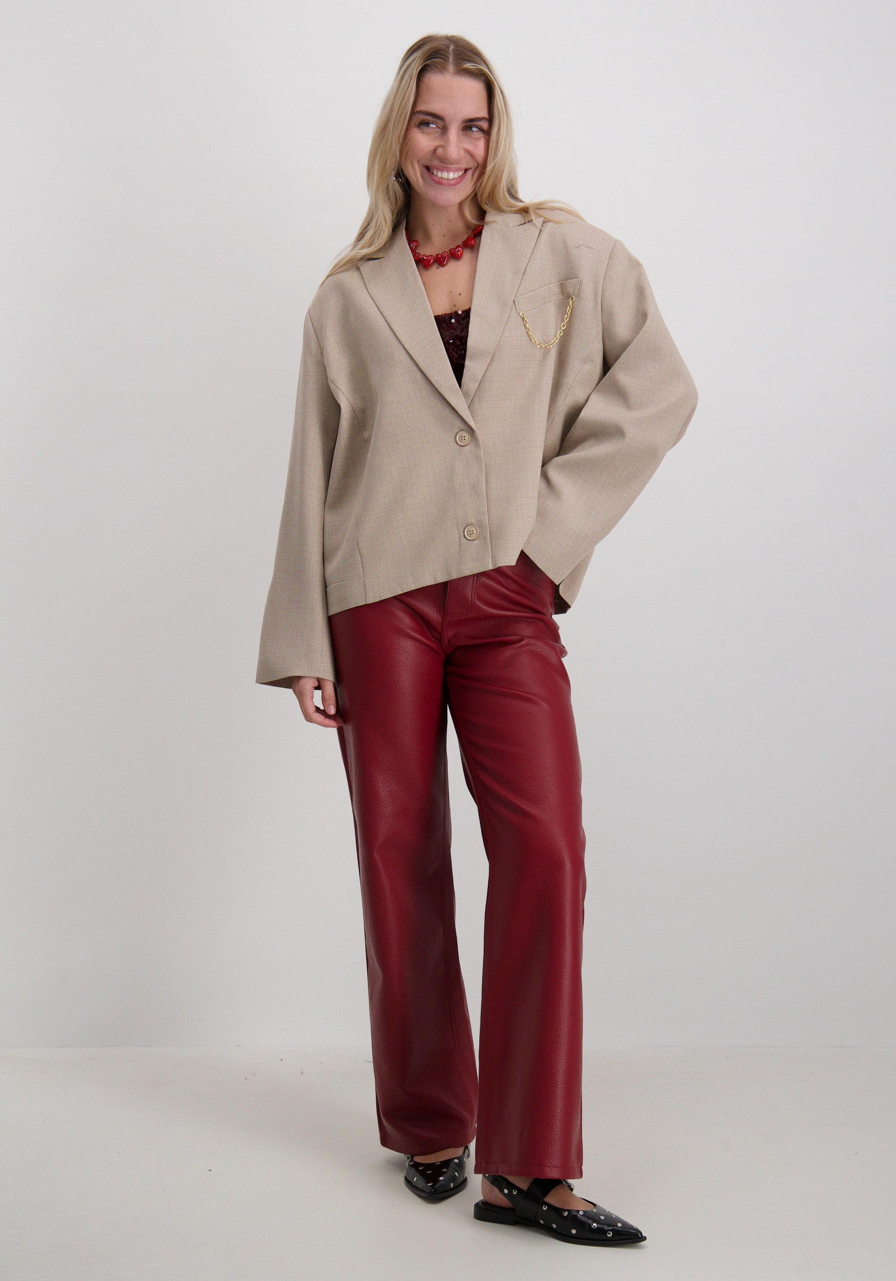 Refined Department Top Luca R2511868815 Bordeaux