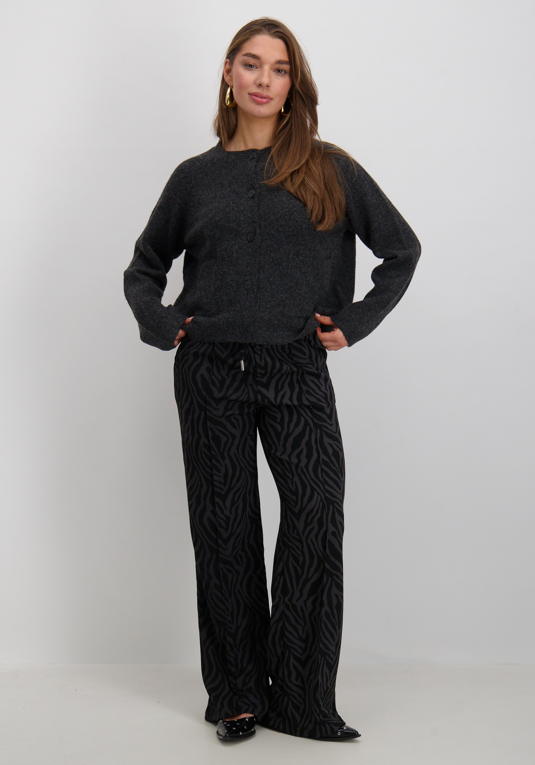 Only Vest Piemonte 15344118 Donker Grijs