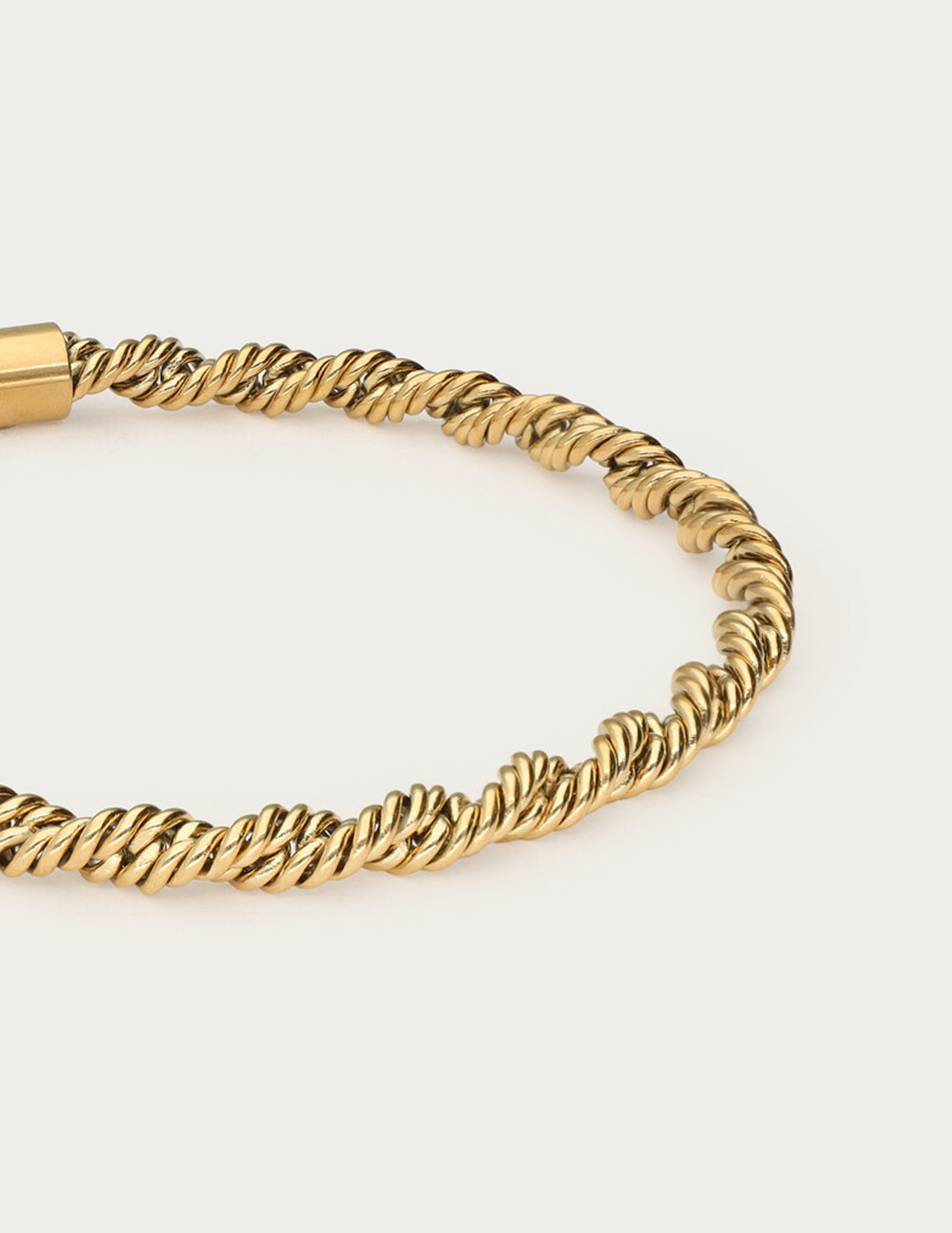 My Jewellery Bold armband gedraaid MJ14127 Goud