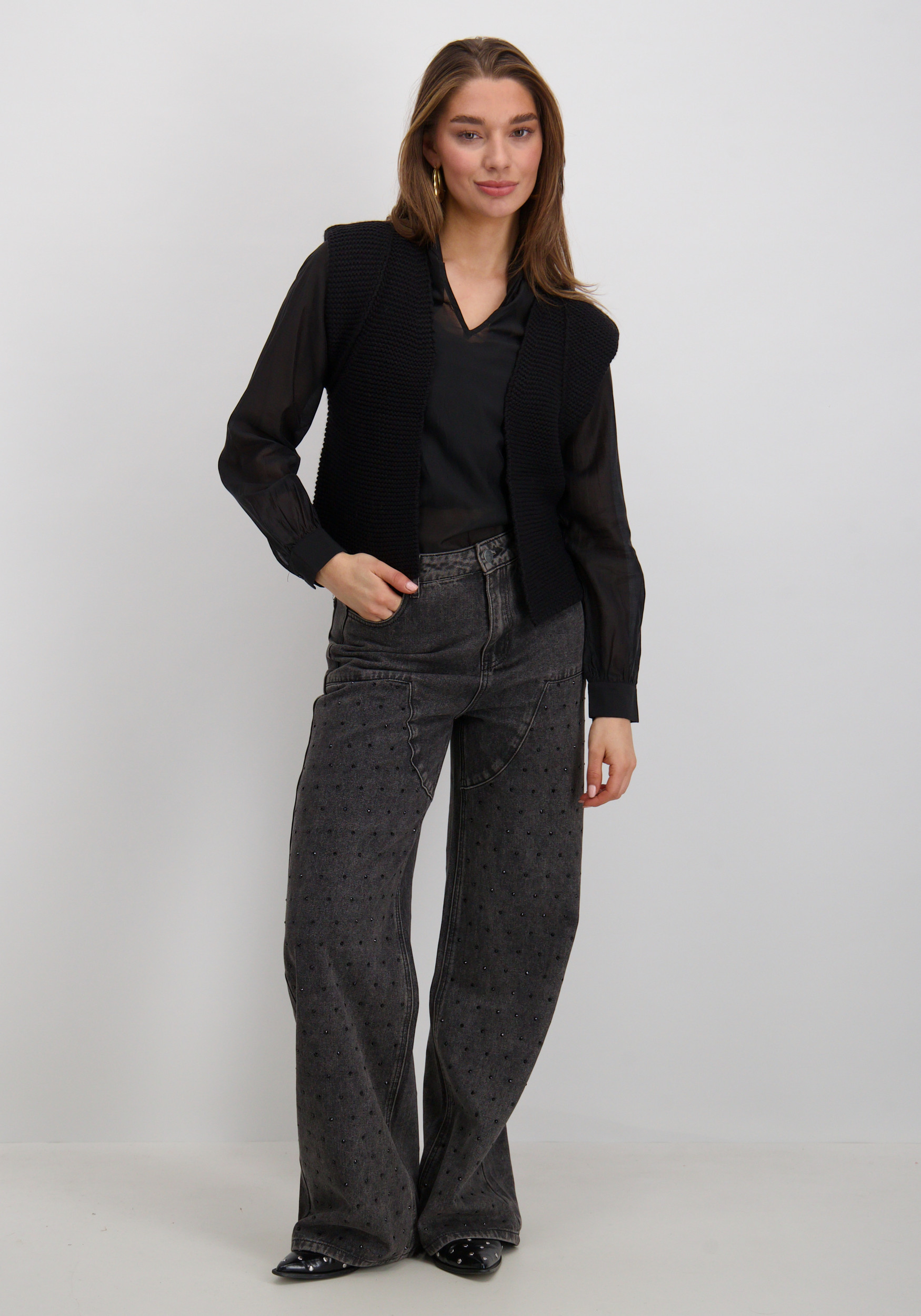 Vero moda Blouse Halston 10337537 Zwart