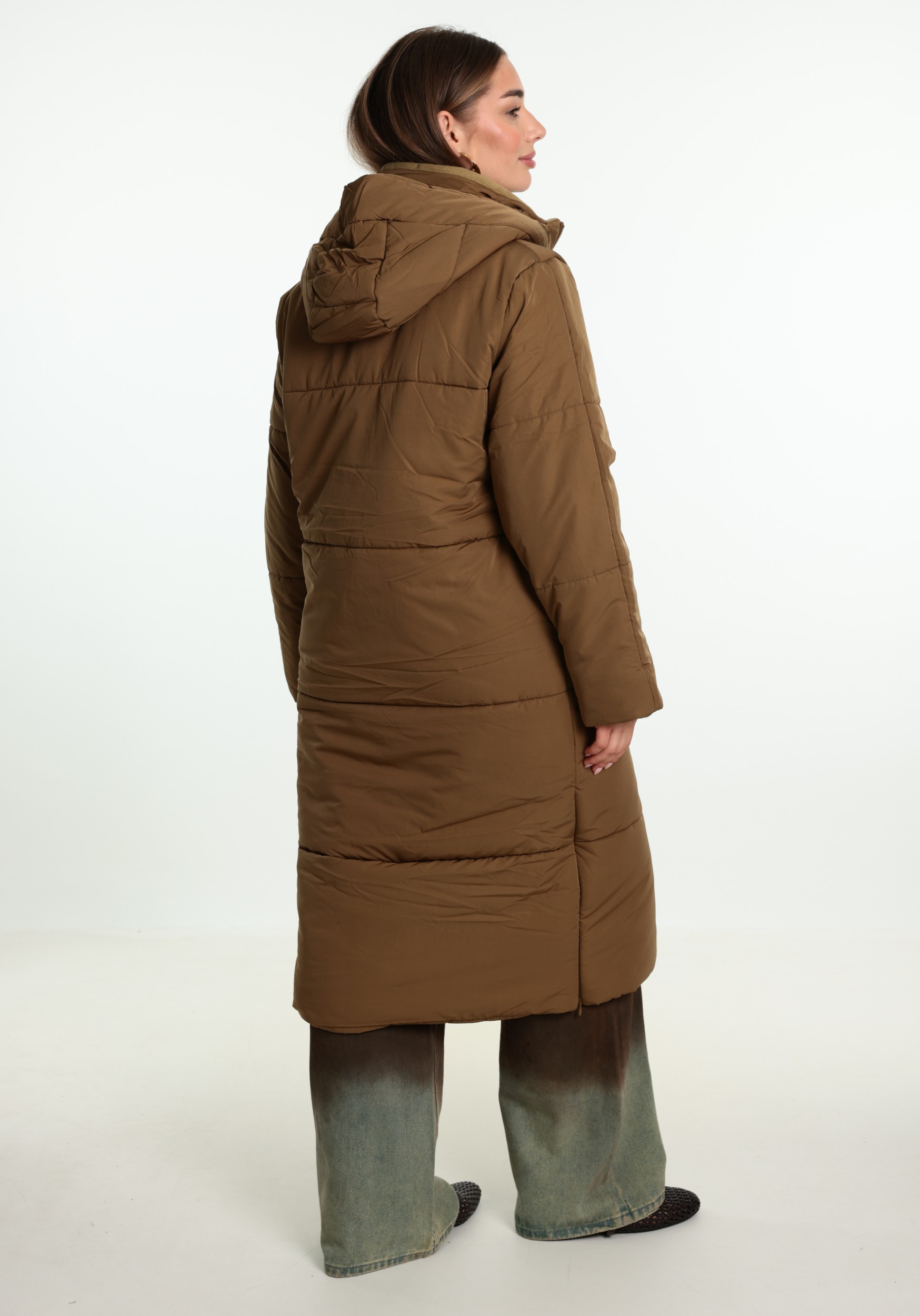 Harper & Yve Winterjas Jenny AW6N221 Midden bruin