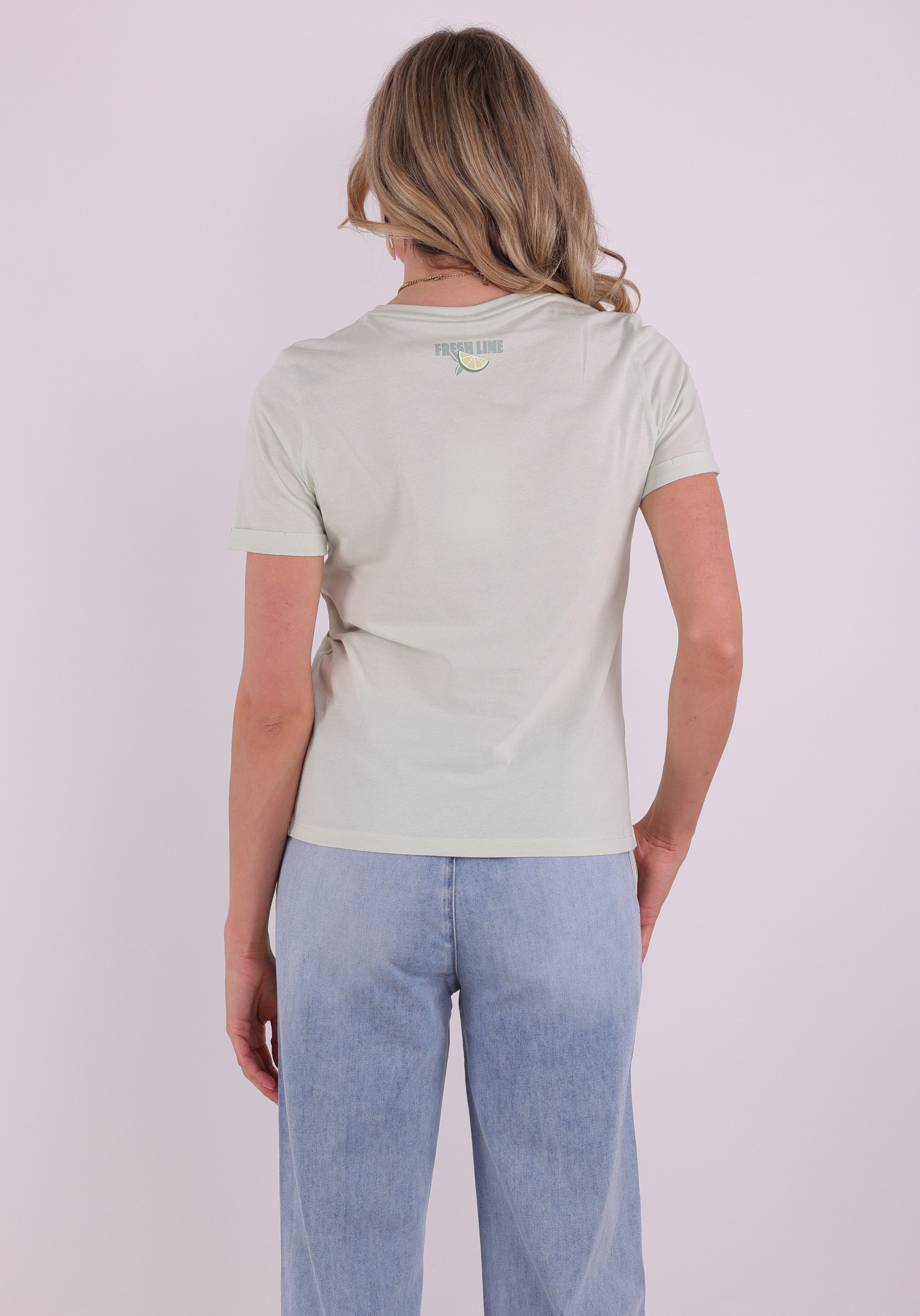 Only T-shirt Kita 15291465 Licht groen