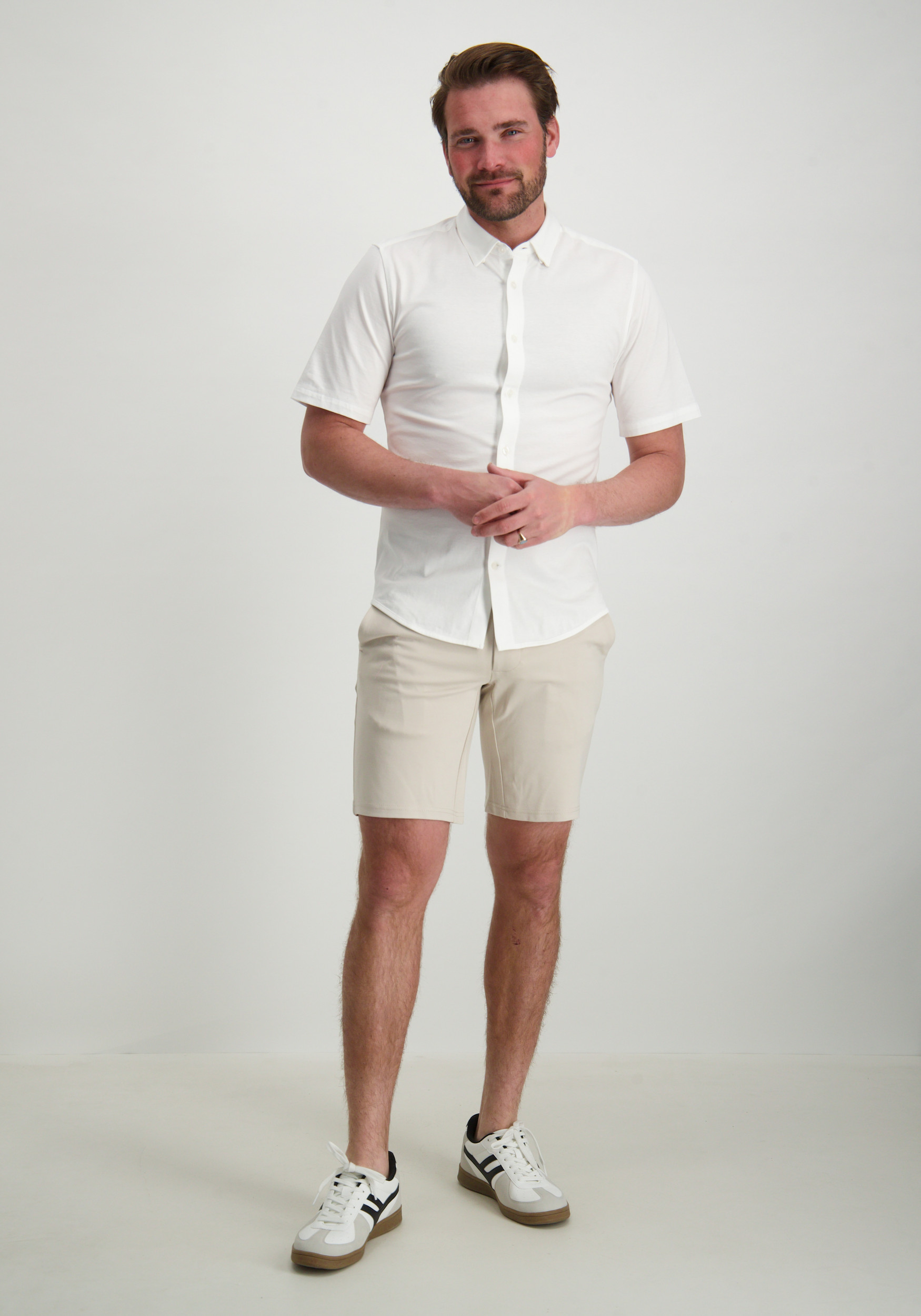 ONLY & SONS Overhemd Robin strech 22031992 Wit