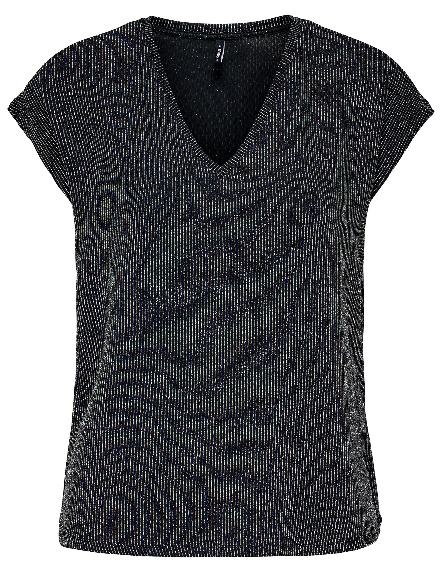 Only T-shirt Carol 15360960 Zwart