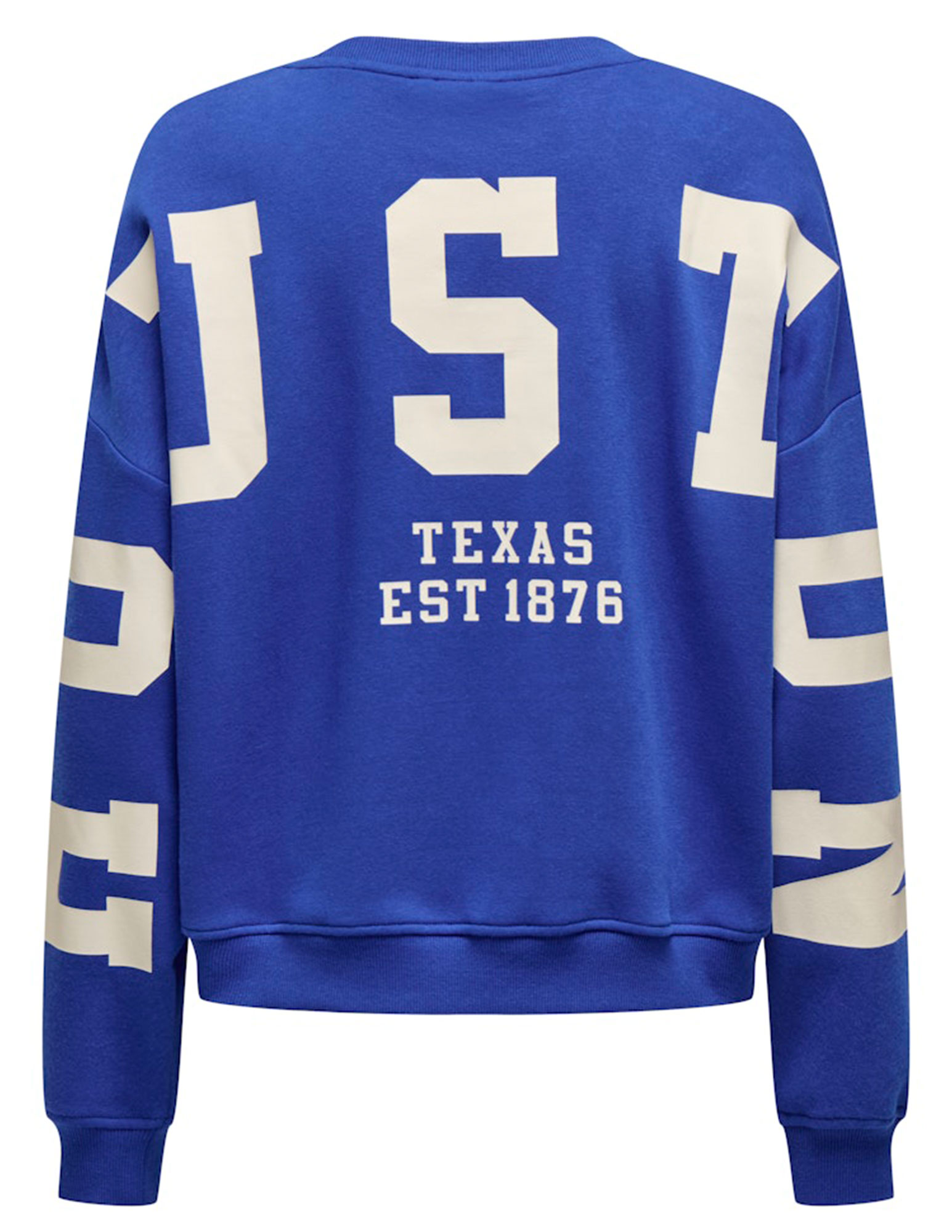 ONLY Sweater backprint 15356793 Blauw