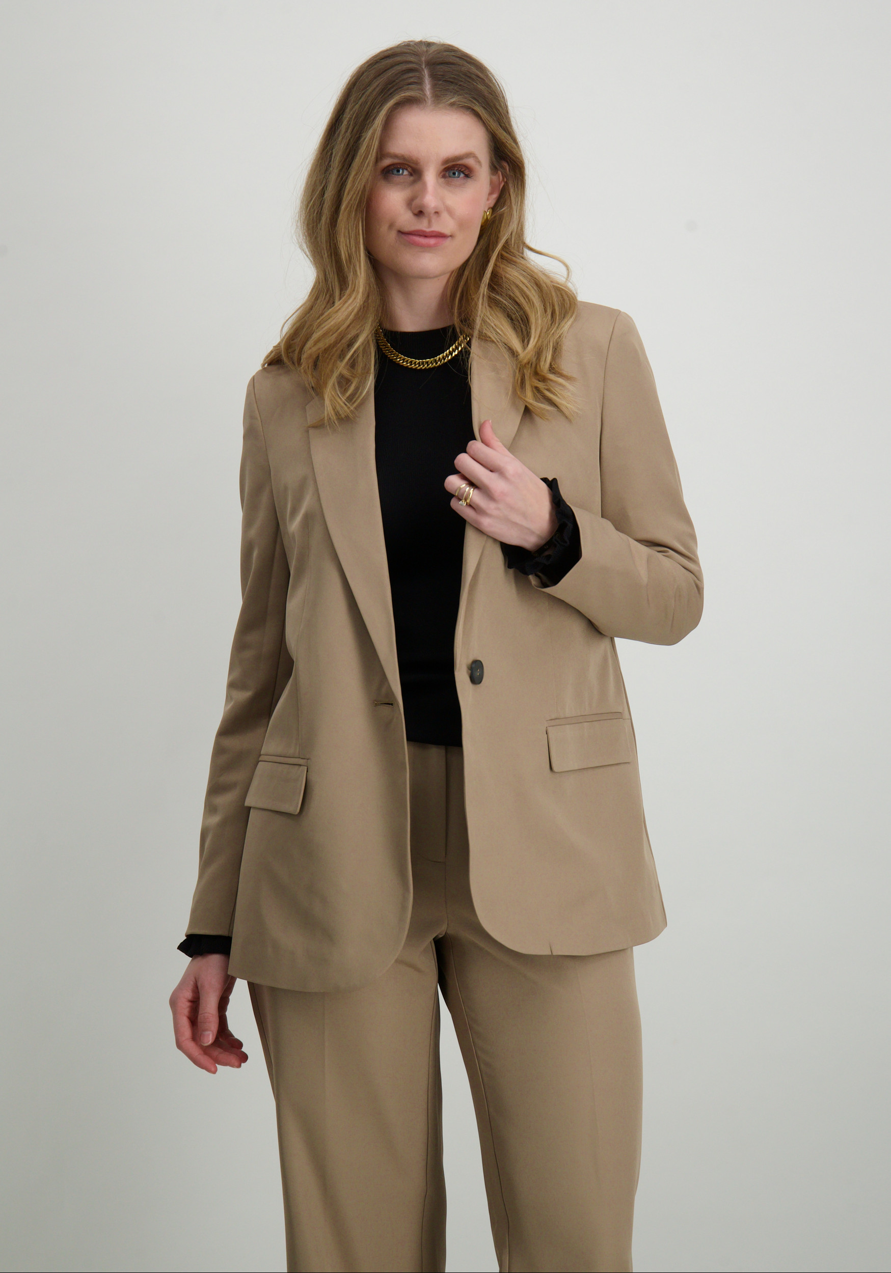 Vero moda Blazer Raya 10313919 Bruin
