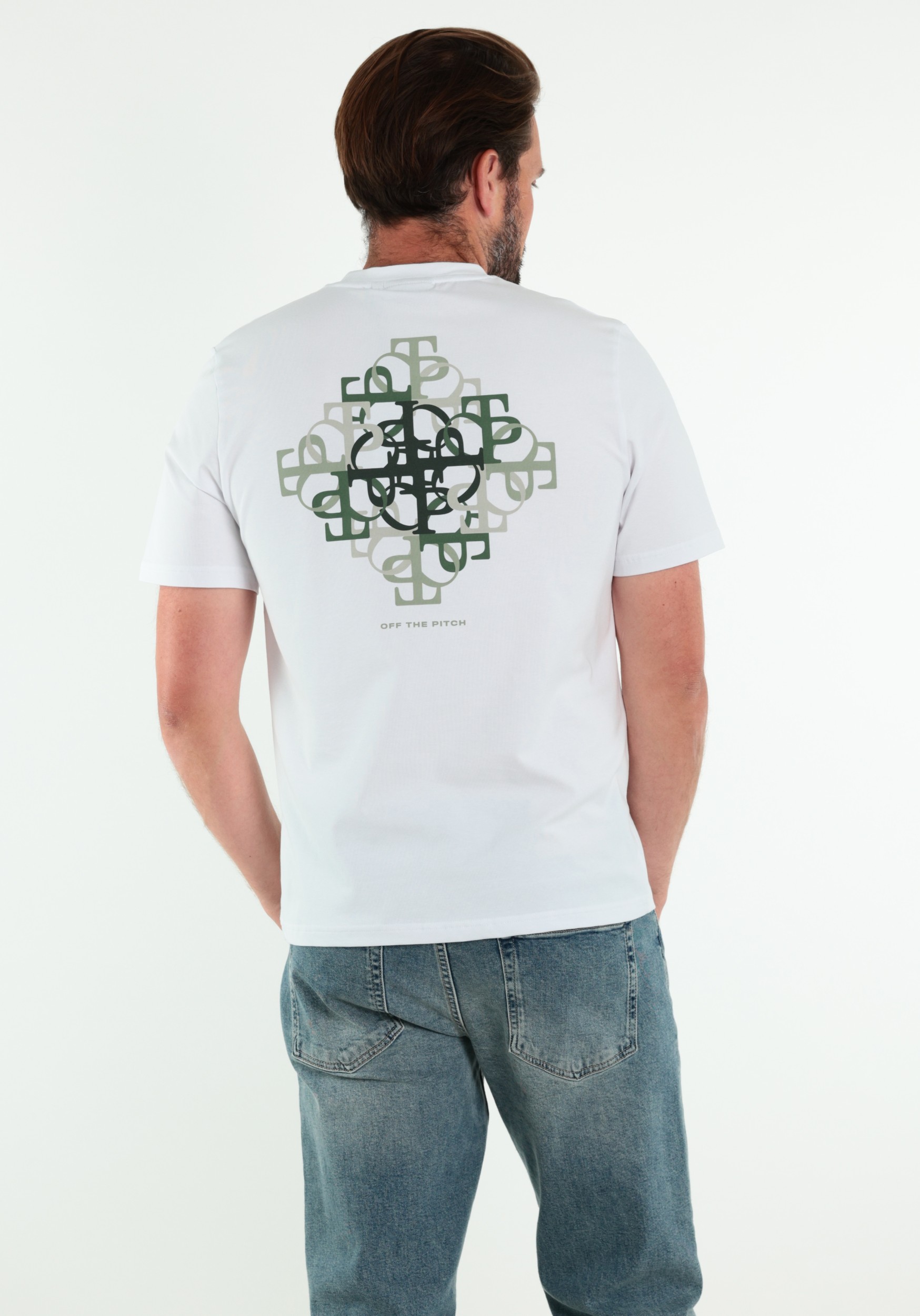 Off The Pitch T-shirt Pendant regular OTP263032 Wit
