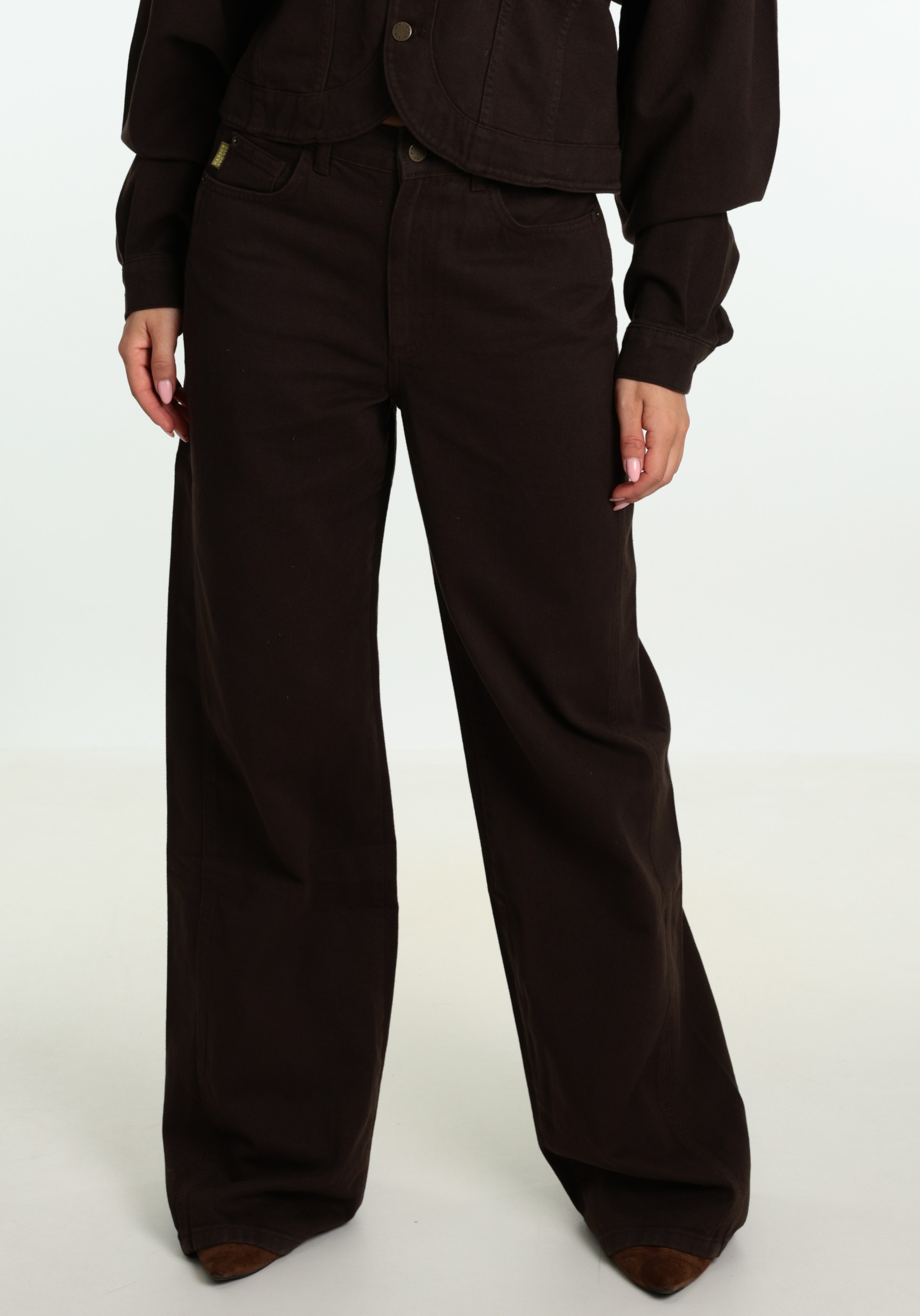 Harper & Yve Jeans Mayra AW6D101 Donker bruin