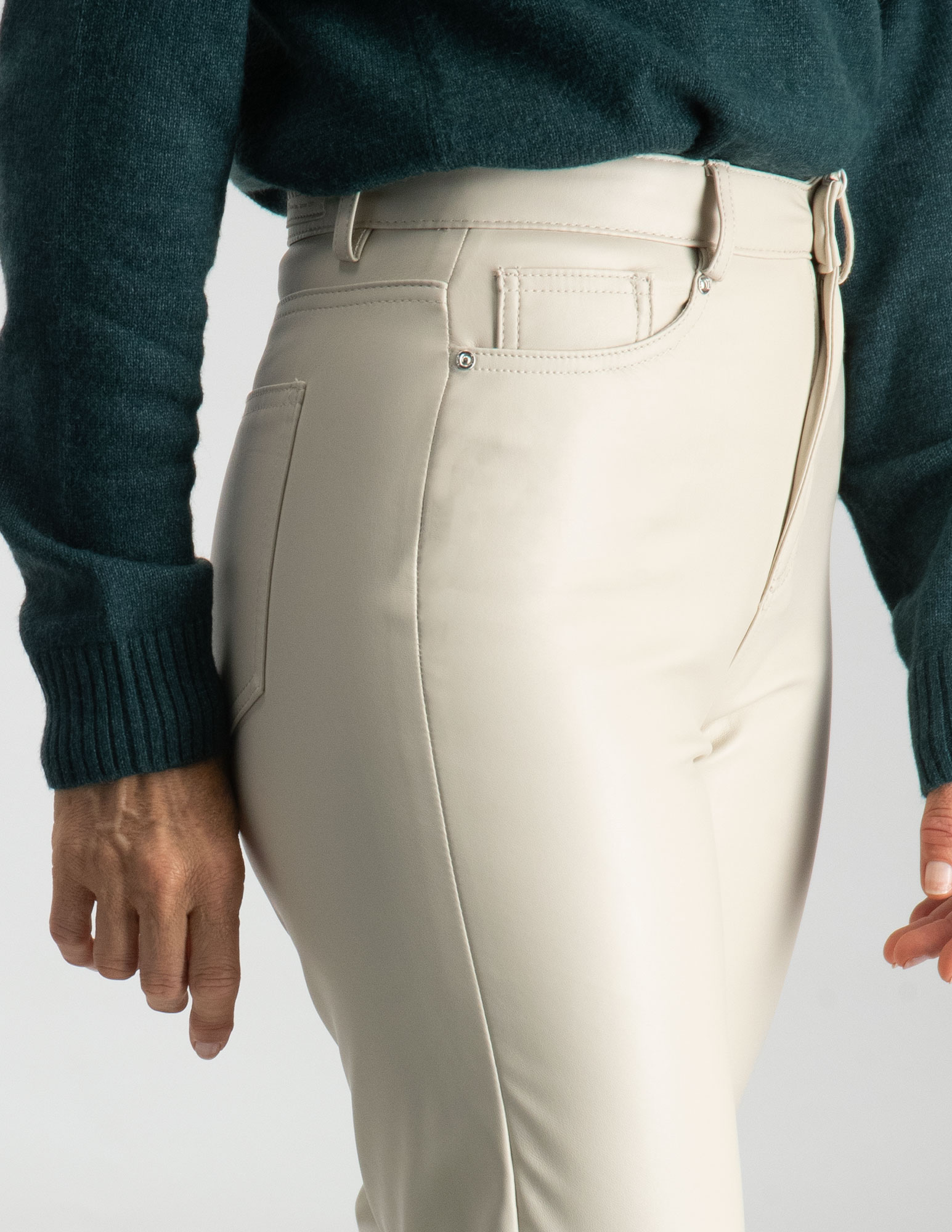 Only Skinny broek Emily 15209293 Beige