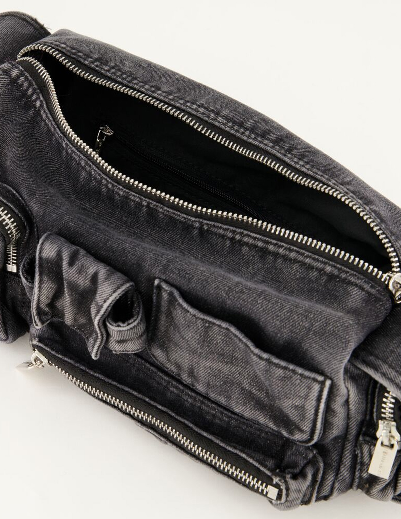 My Jewellery Schoudertas met vakjes en ritsen MJ11960 Grijs