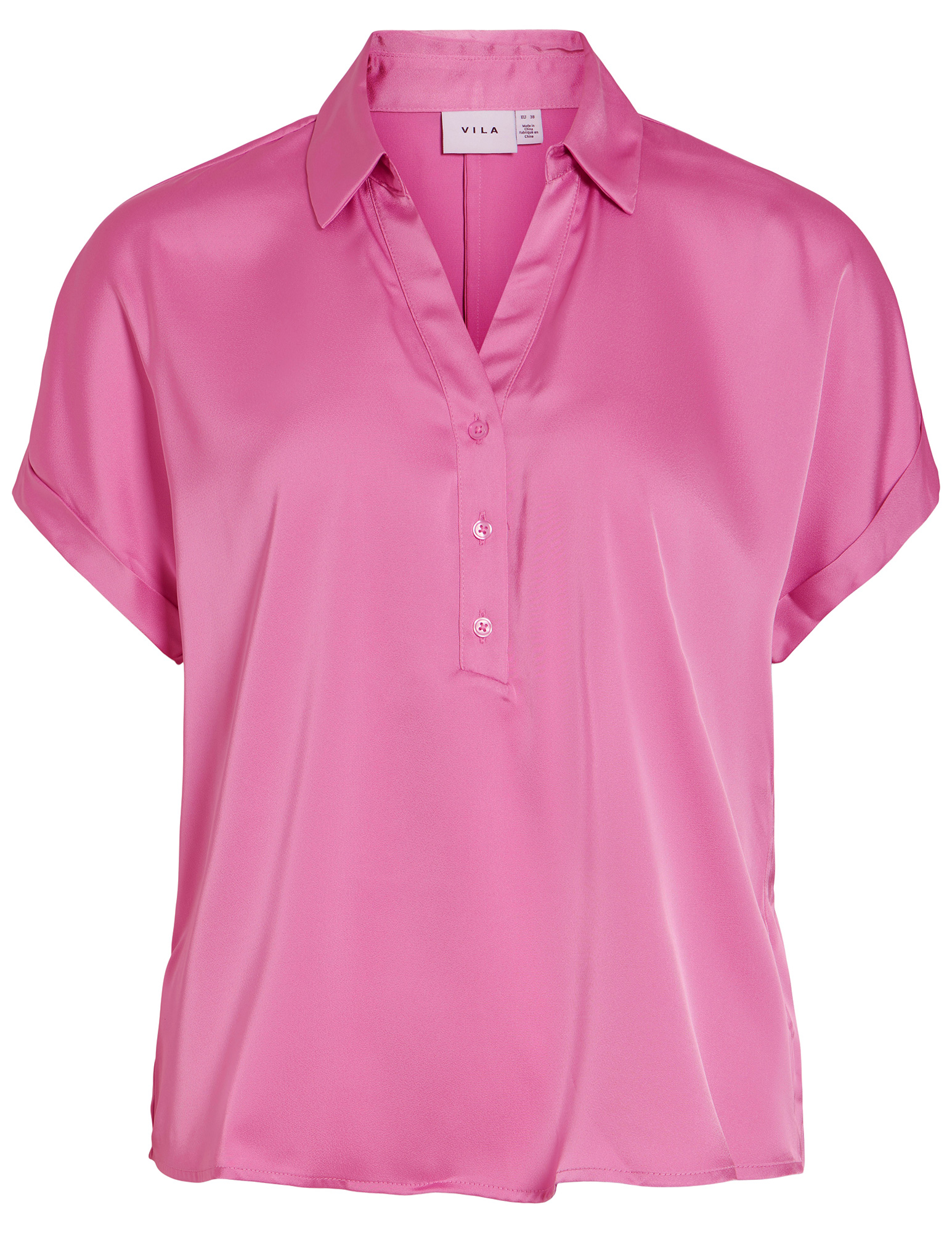 Vila Blouse Enna Ravenna 14107405 Rose