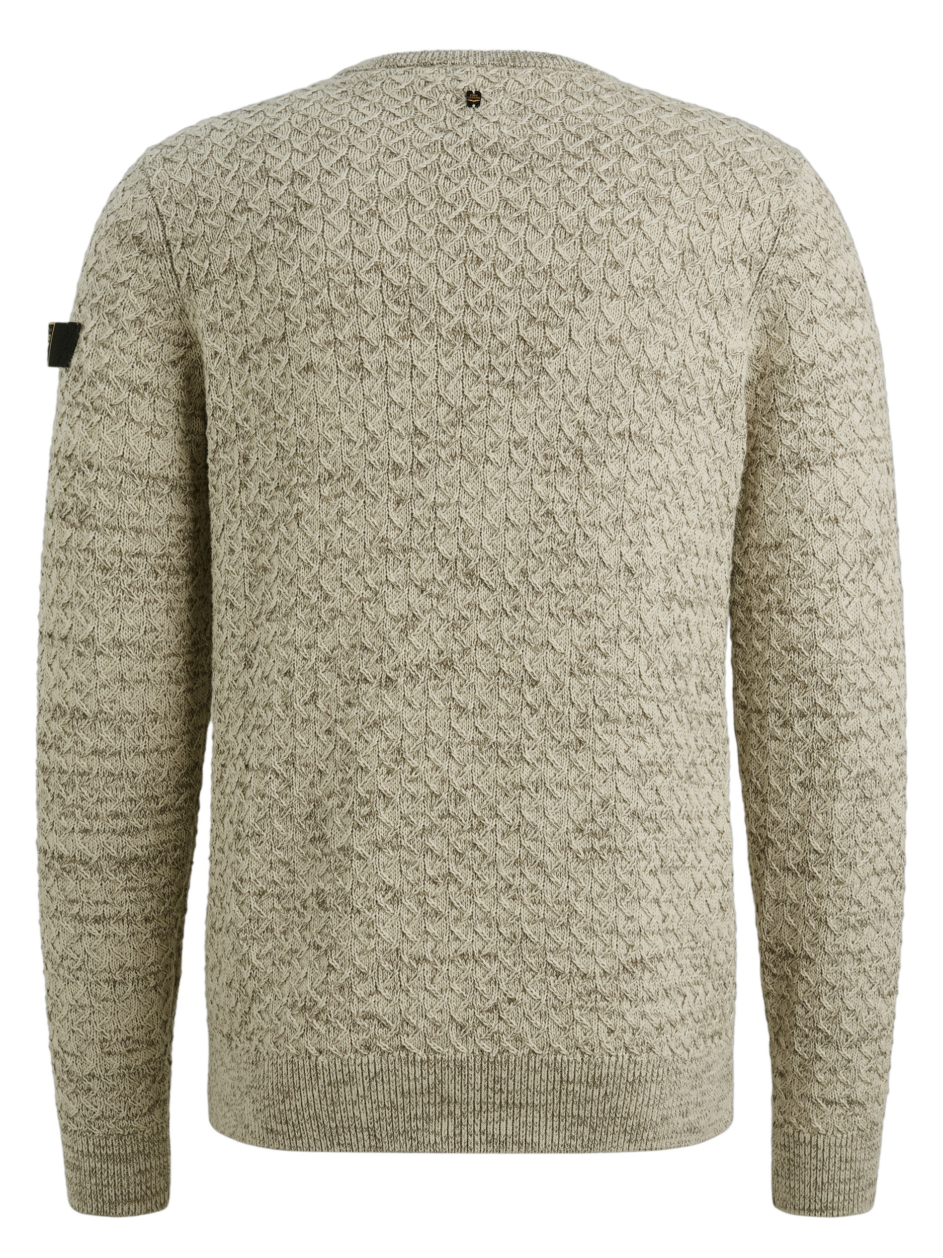 PME Legend Trui Mouline structure PKW2510304 Ecru