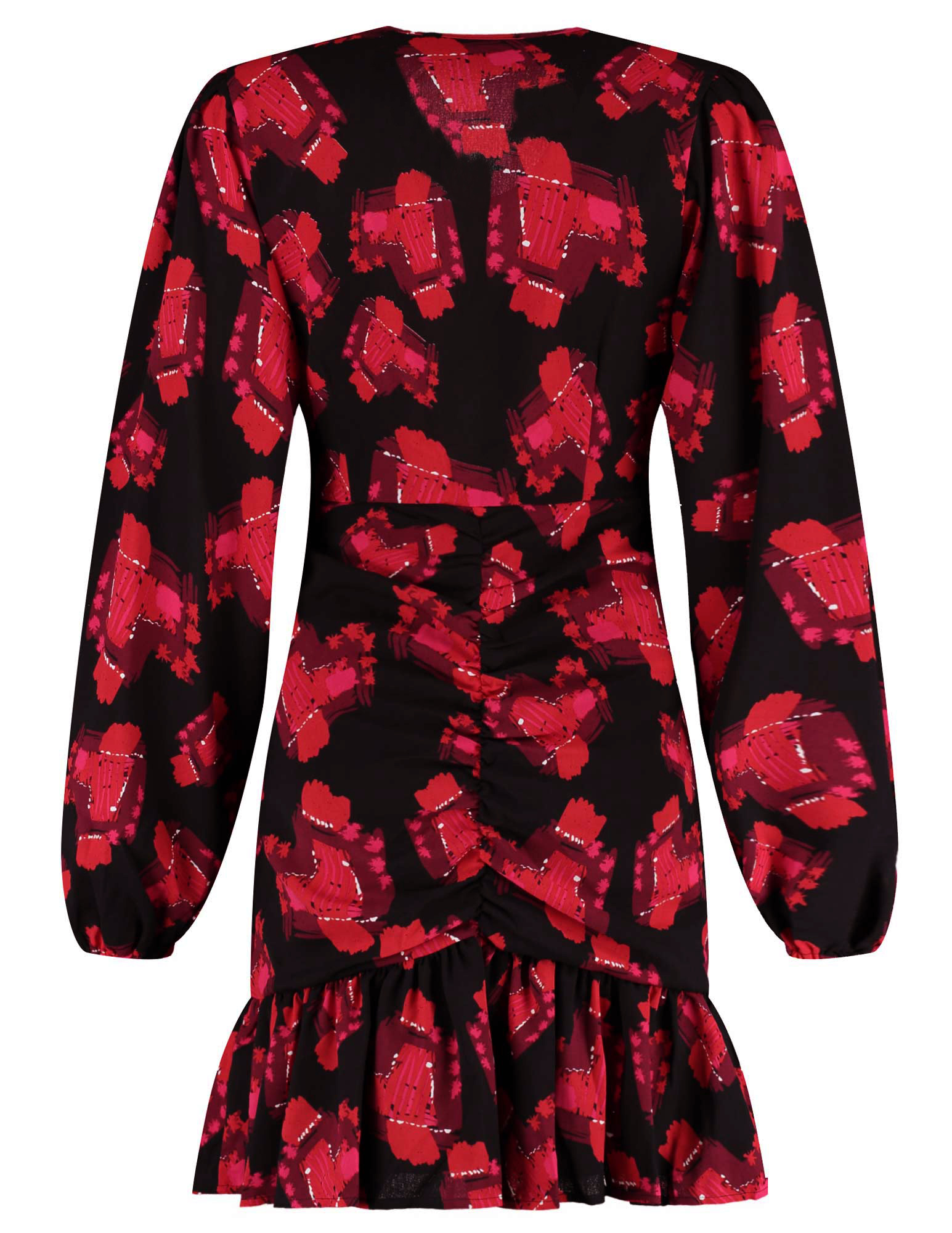 Refined Department Korte jurk Sisi r2310321284 Rood