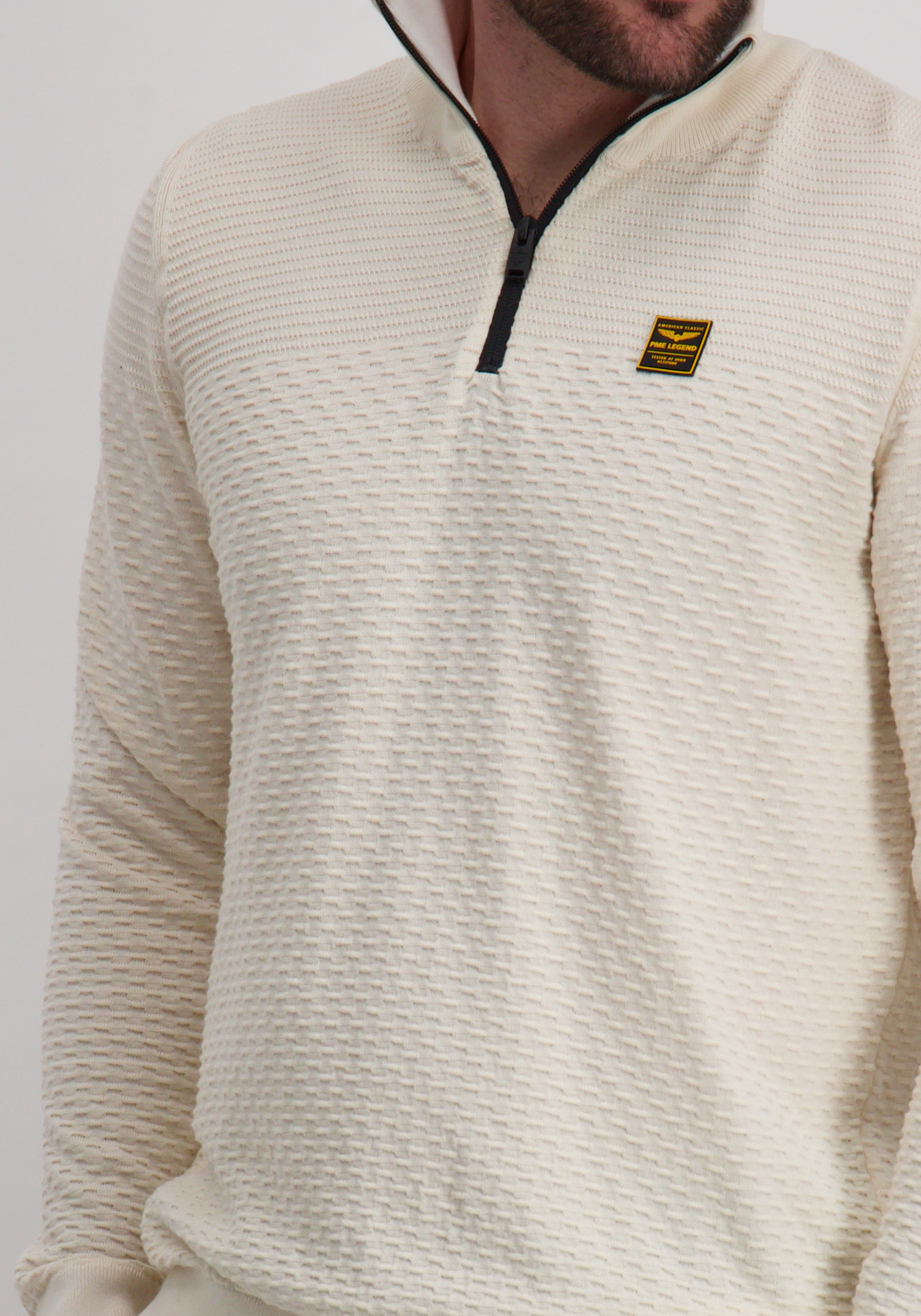 PME Legend Trui PKW2510301 Ecru