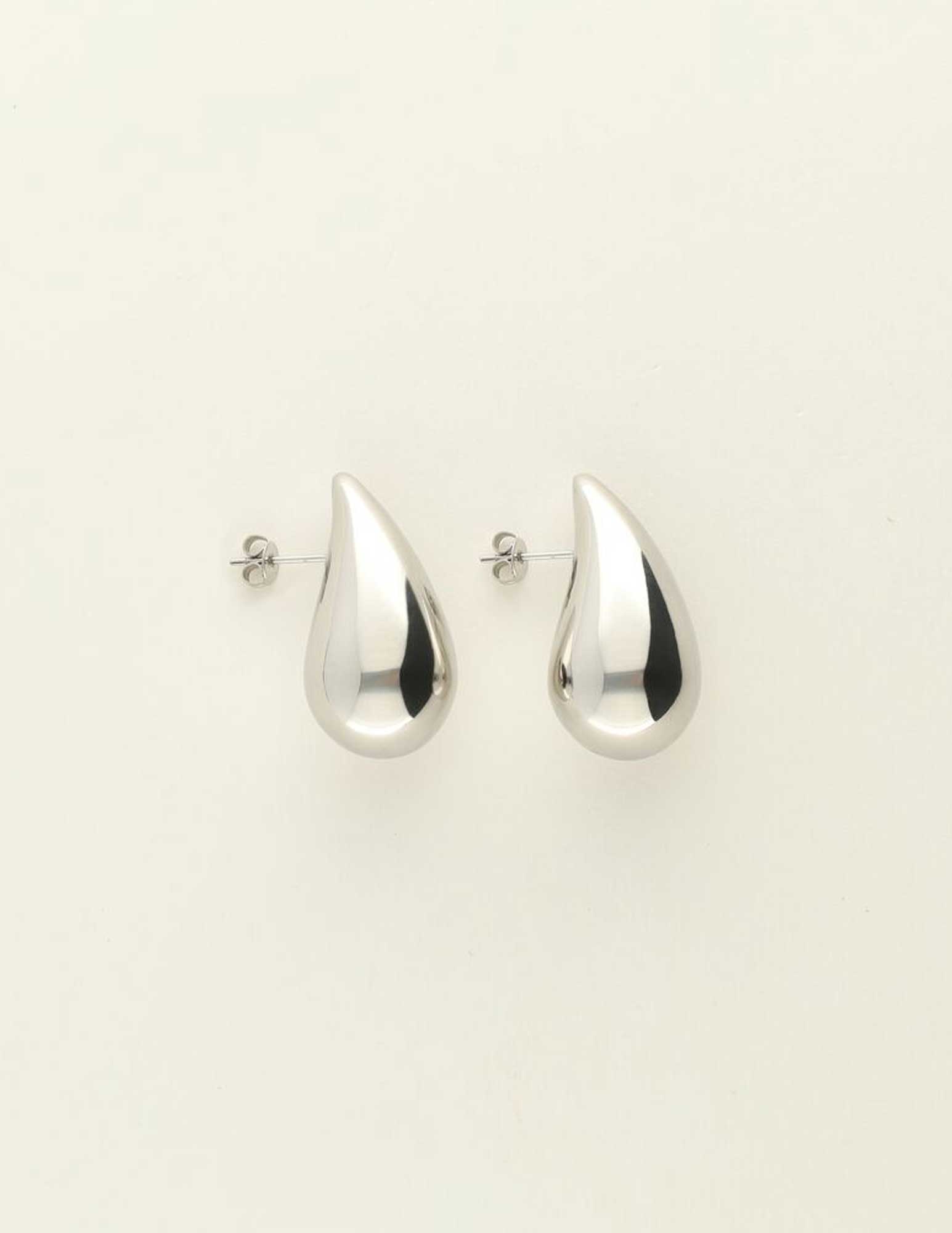 My Jewellery Oorbellen druppel klein MJ09809 Zilver