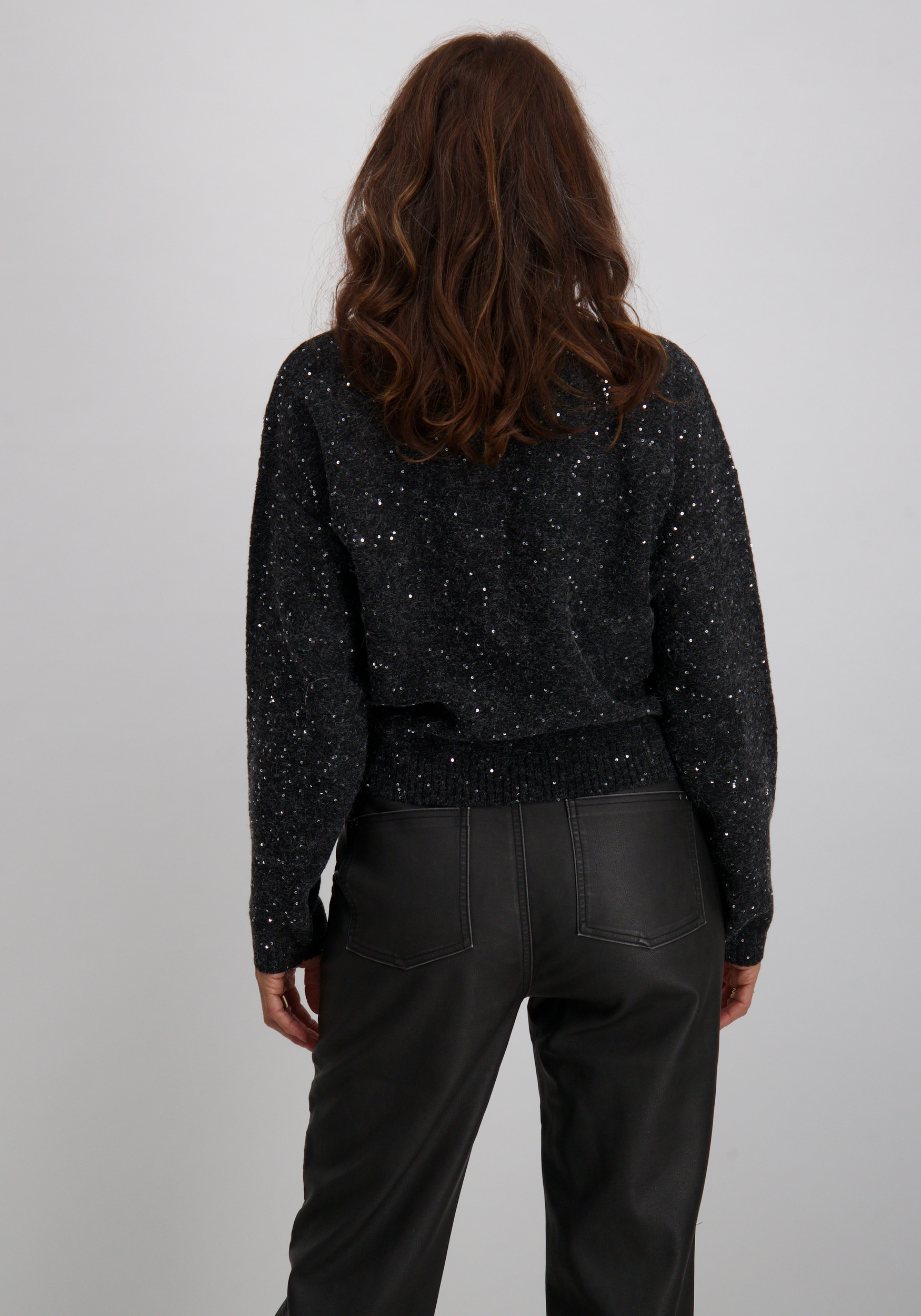 Jansen Amsterdam Trui ANOUK W25 Donker Grijs